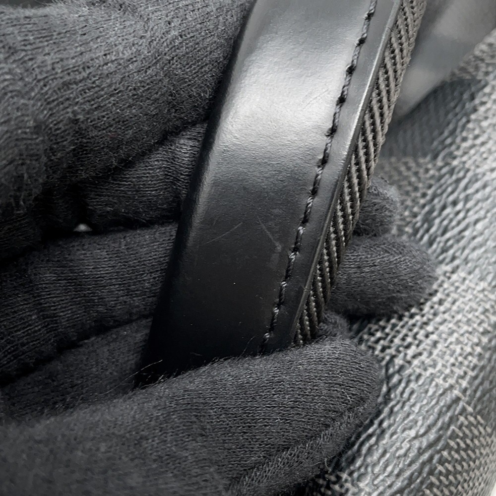 LOUIS VUITTON Zach Backpack Damier Graphite Noir N40005