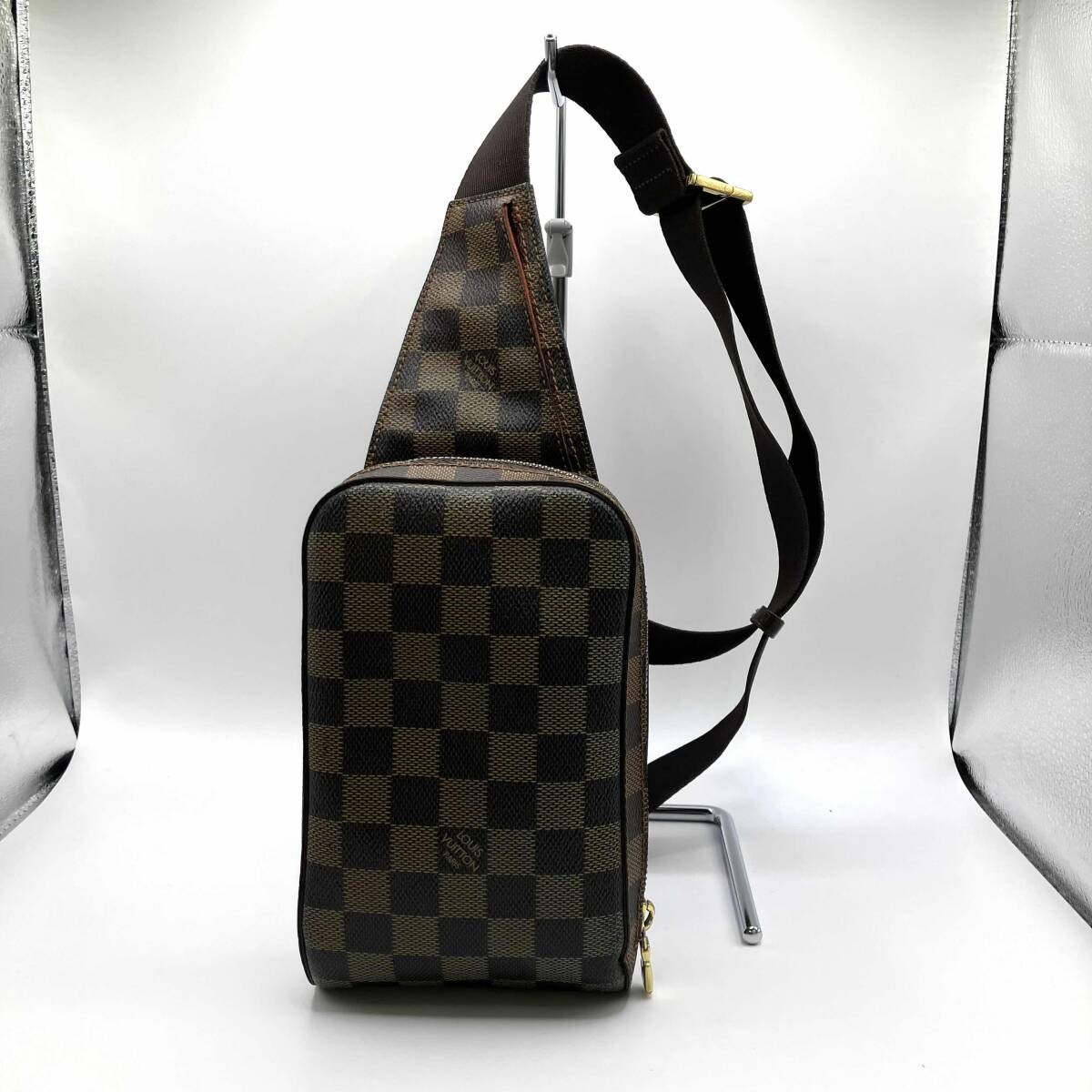 Auth Louis Vuitton Damier Geronimos N51994 Body Bag from Japan