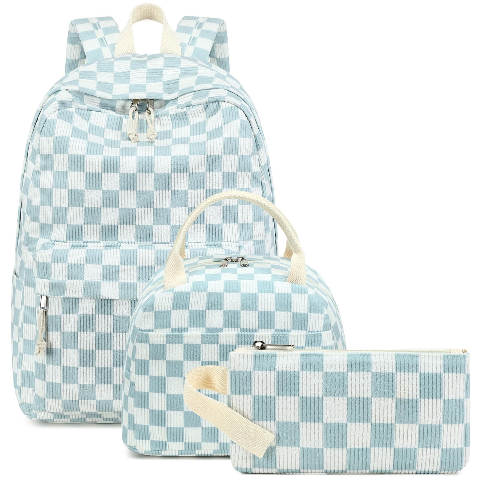 School Backpack Set Girls Womens Laptop Bookbag Casual Daypack Fits 15 inch L…
