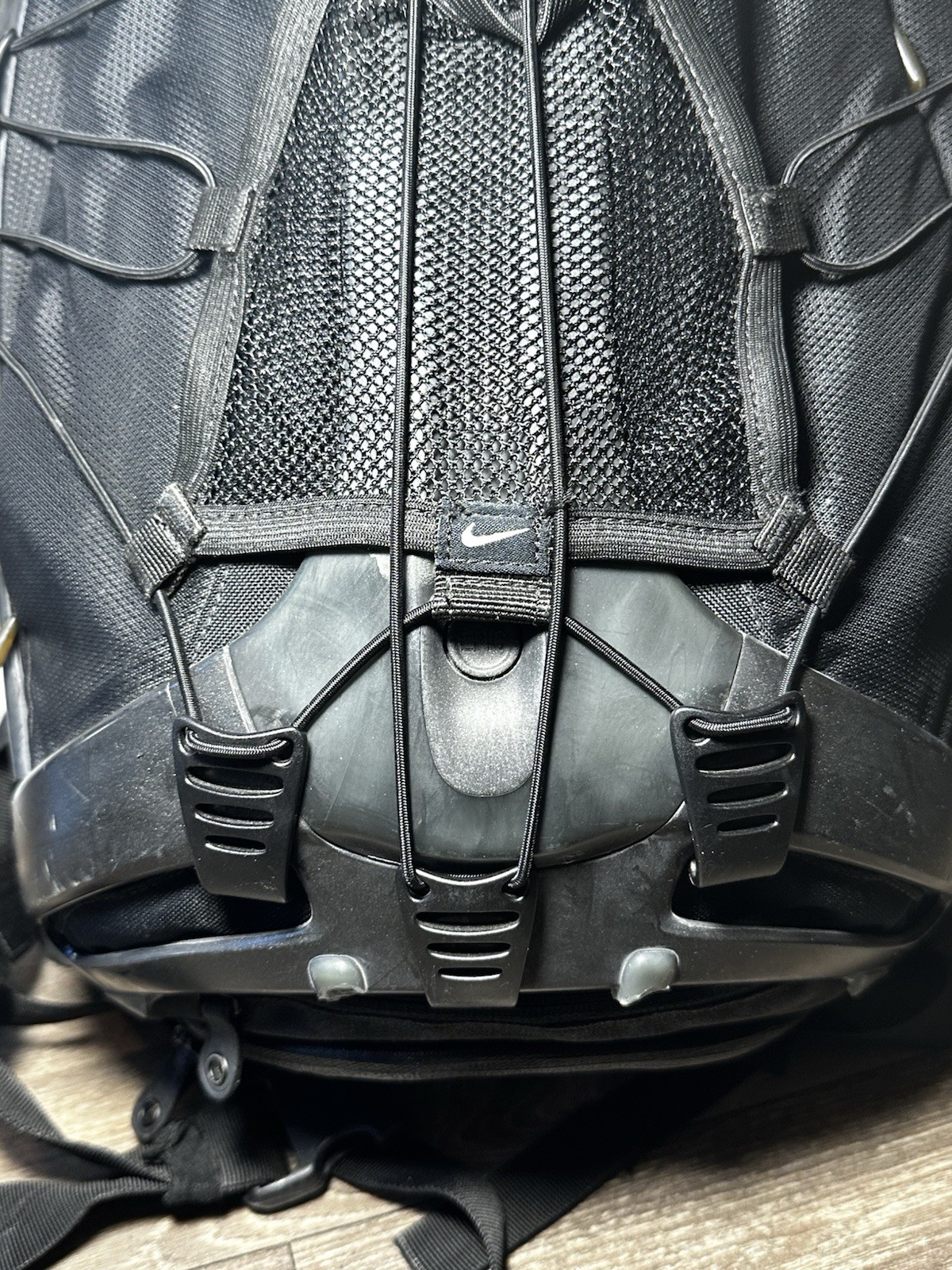 Nike Epic Hardshell Black Backpack y2k Tech Gorpcore Skate 2000s Vintage