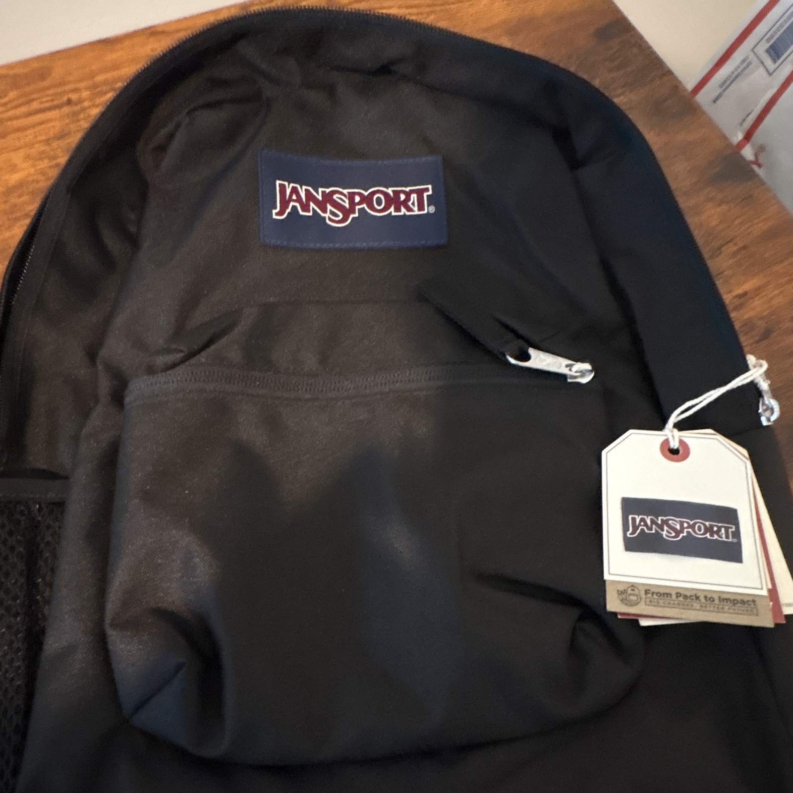 JanSport Superbreak Plus Backpack – Black
