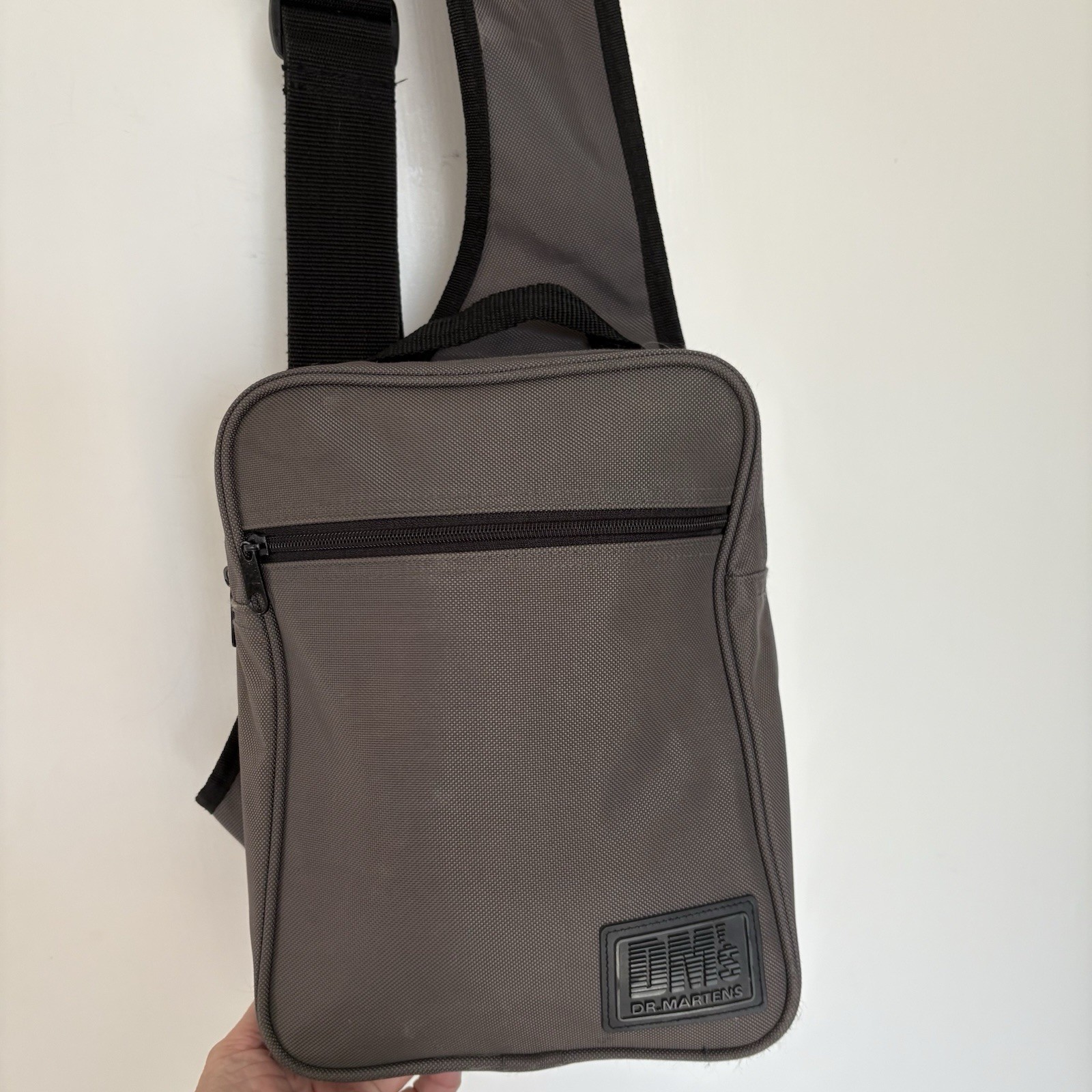 Dr.Martens Box Crossbody Bag Shoulder Bag Saddle Bag Unisex Dark Gray