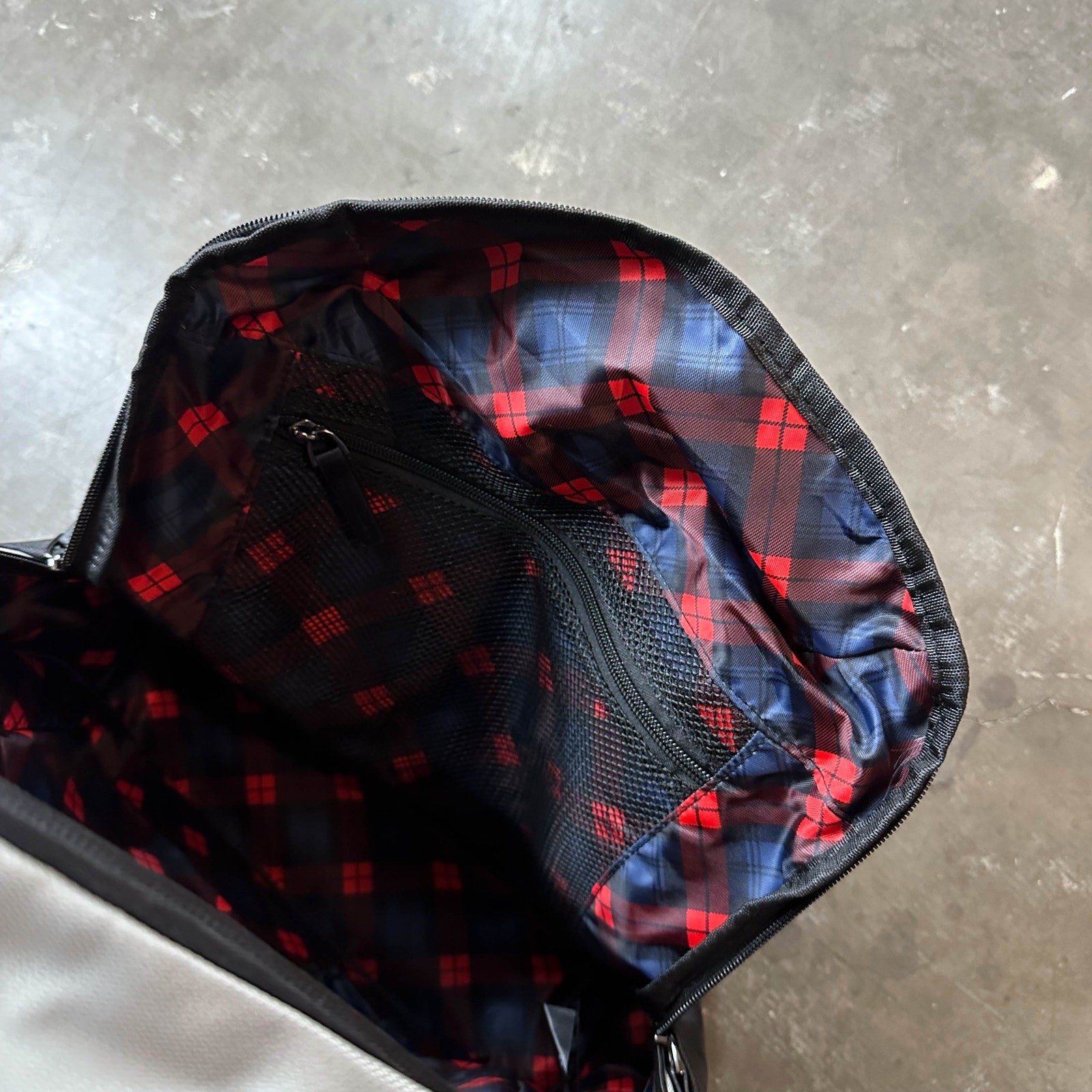 NEW Porsche Design Tequipment Backpack – Turbo No. 1 Plaid WAP0353510RTRB