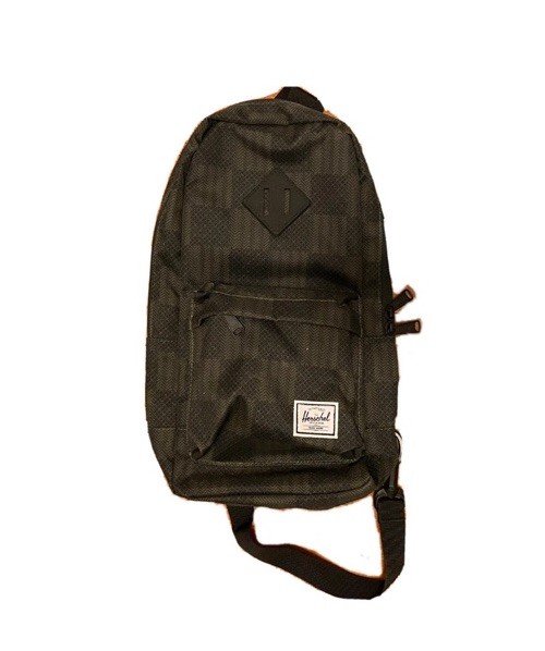 Herschel Heritage Shoulder Bag Olive/Black Checkered Crossbody