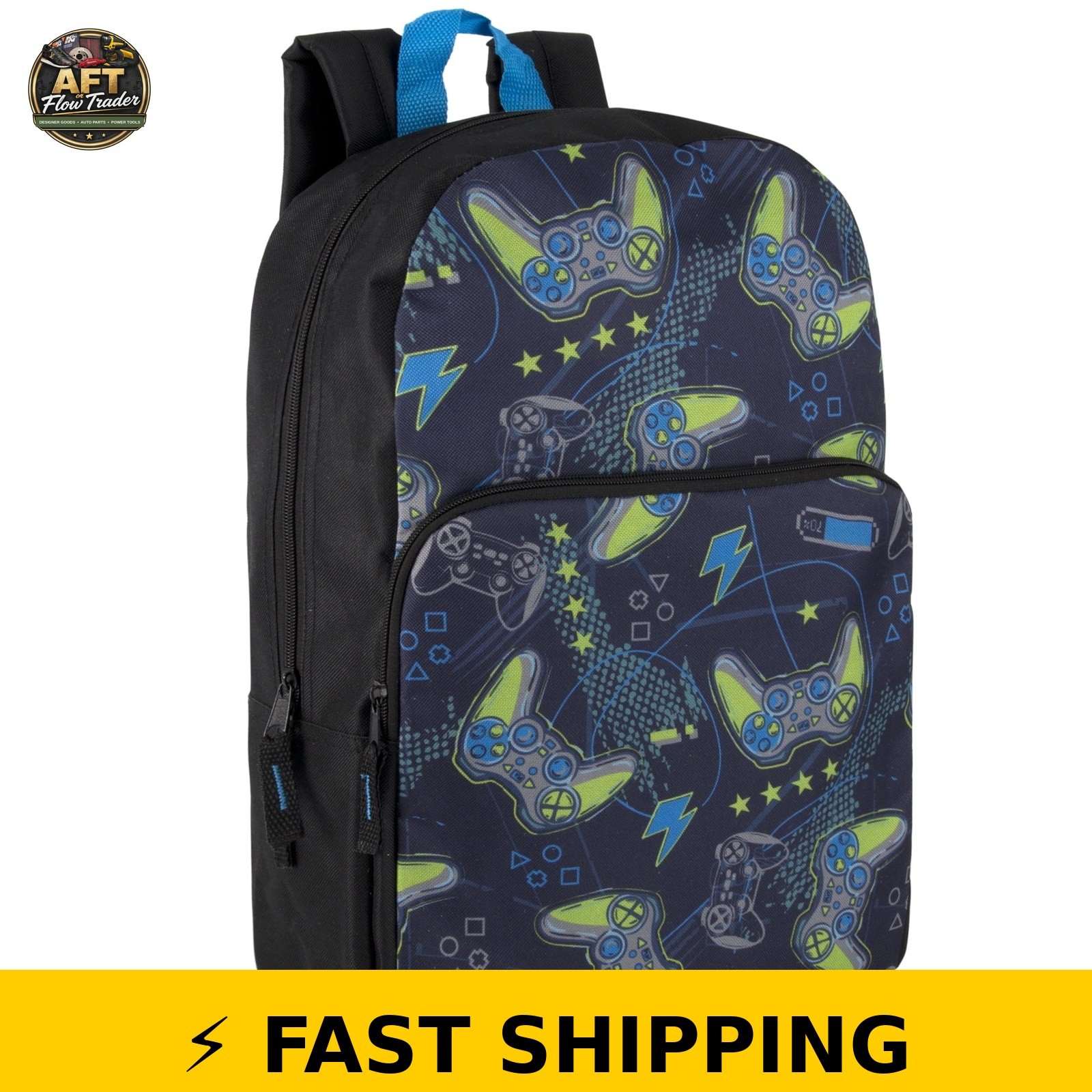 Trailmaker 17 Inch Fun Printed Backpack – Gamer’s Print