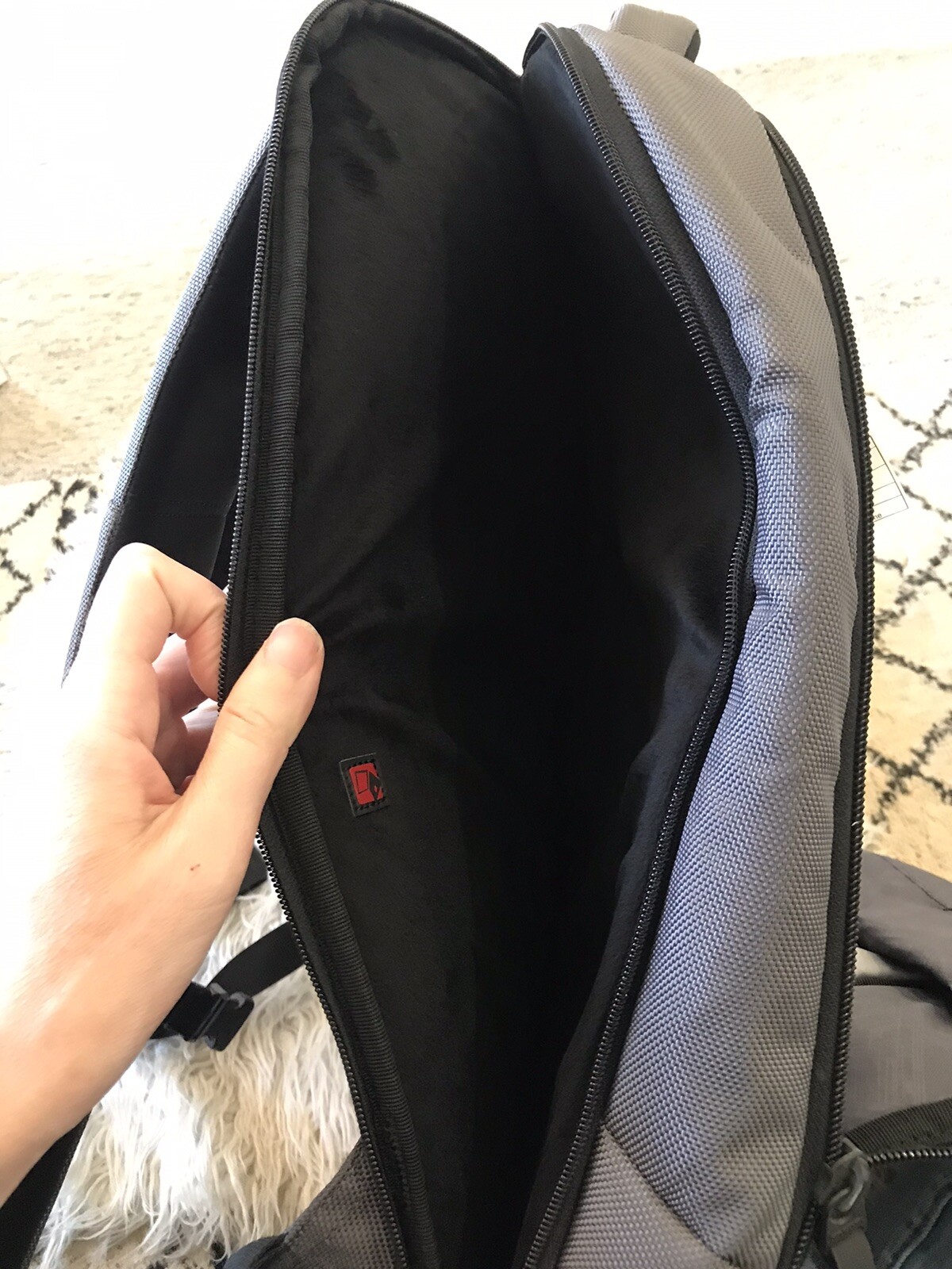 OGIO® Ace Pack, Gray, Brand New Backpack, 1680D, 1,450 cu. in./22.1 L, PADDED