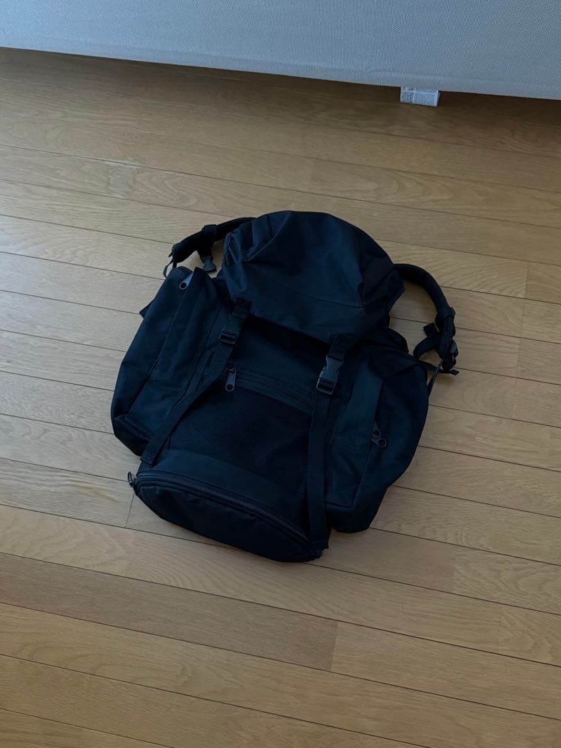 British Army 90s NATO Field Pack Black 43cm From Japan