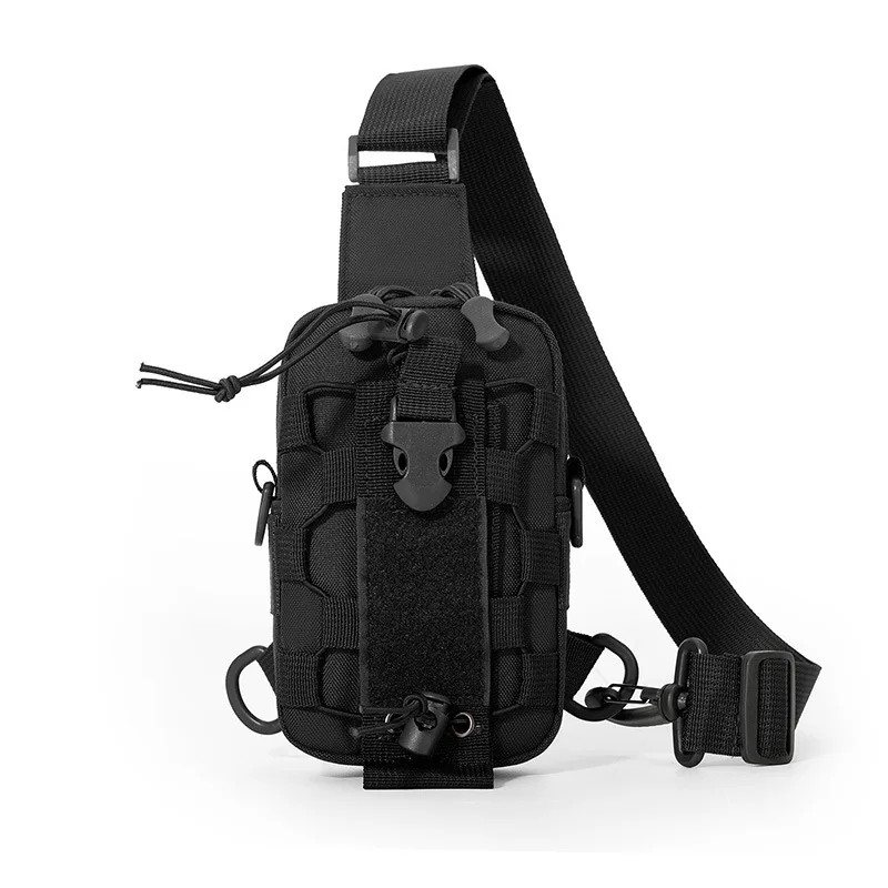 Professional Camping Chest Bag Outdoor Cross-Body Water Bottle Bag Multi-Functio
