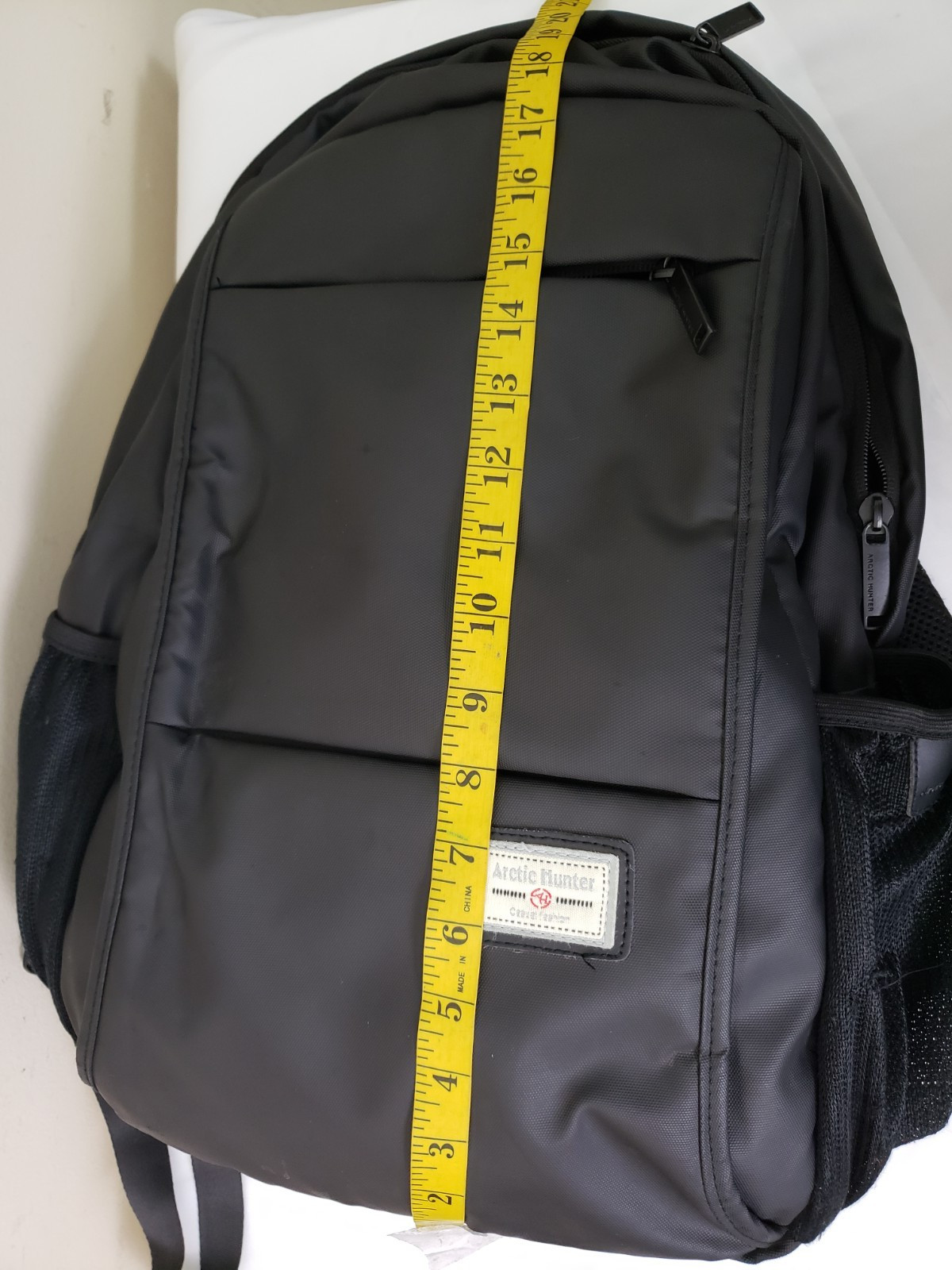 Arctic Hunter 20005 Backpack USB Port Black Travel Laptop Bag Waterproof