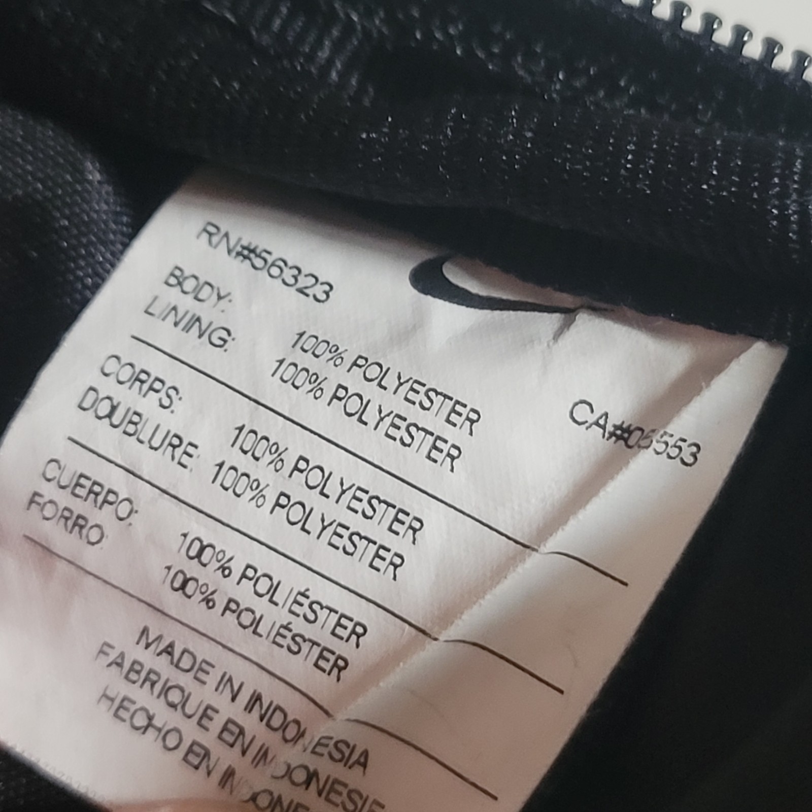 Nike Brasilia 9.5 Backpack Medium Training Sports Backpack Black 18×12″