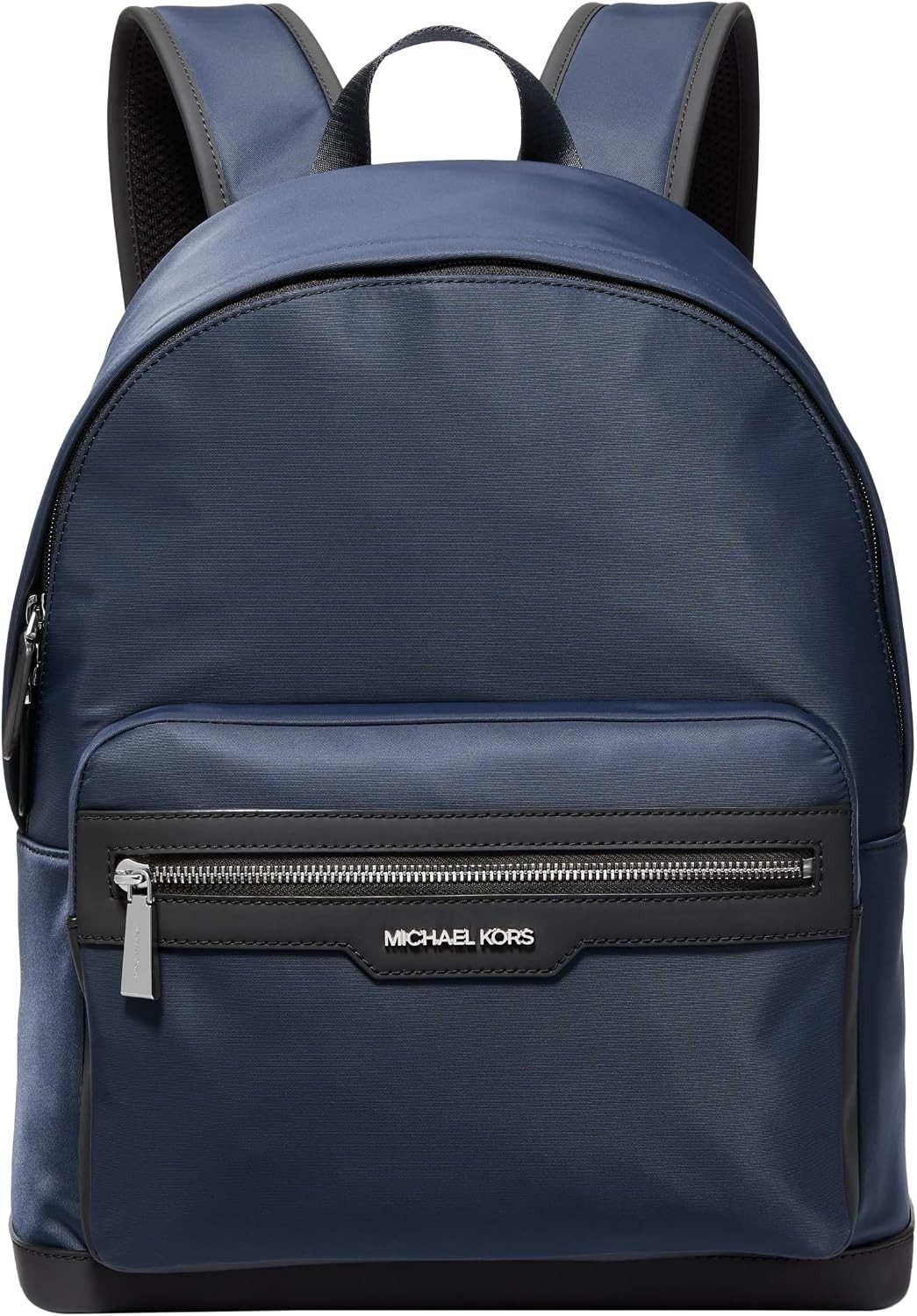 $198 Michael Kors Men’s Malone Backpack Navy Nylon Logo Adjustable Strap NWT