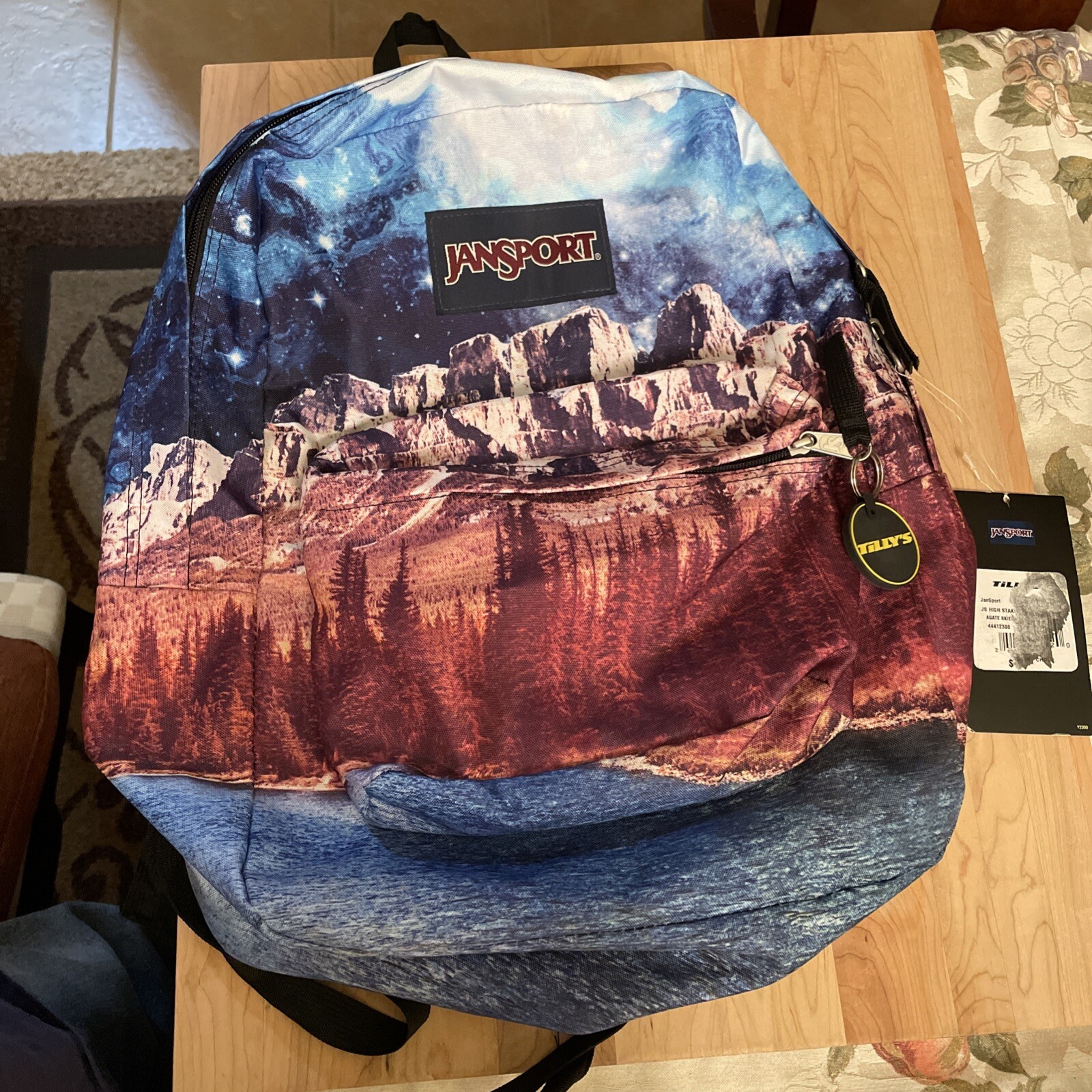 JanSport Student High Stakes Multi Agates Skies Original