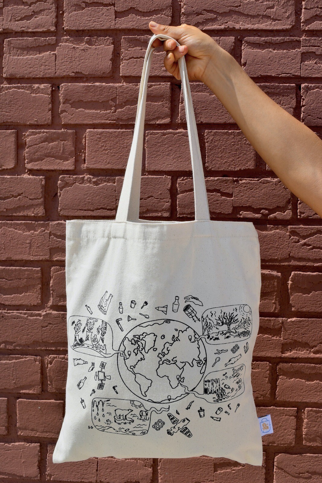 Canvas tote bag