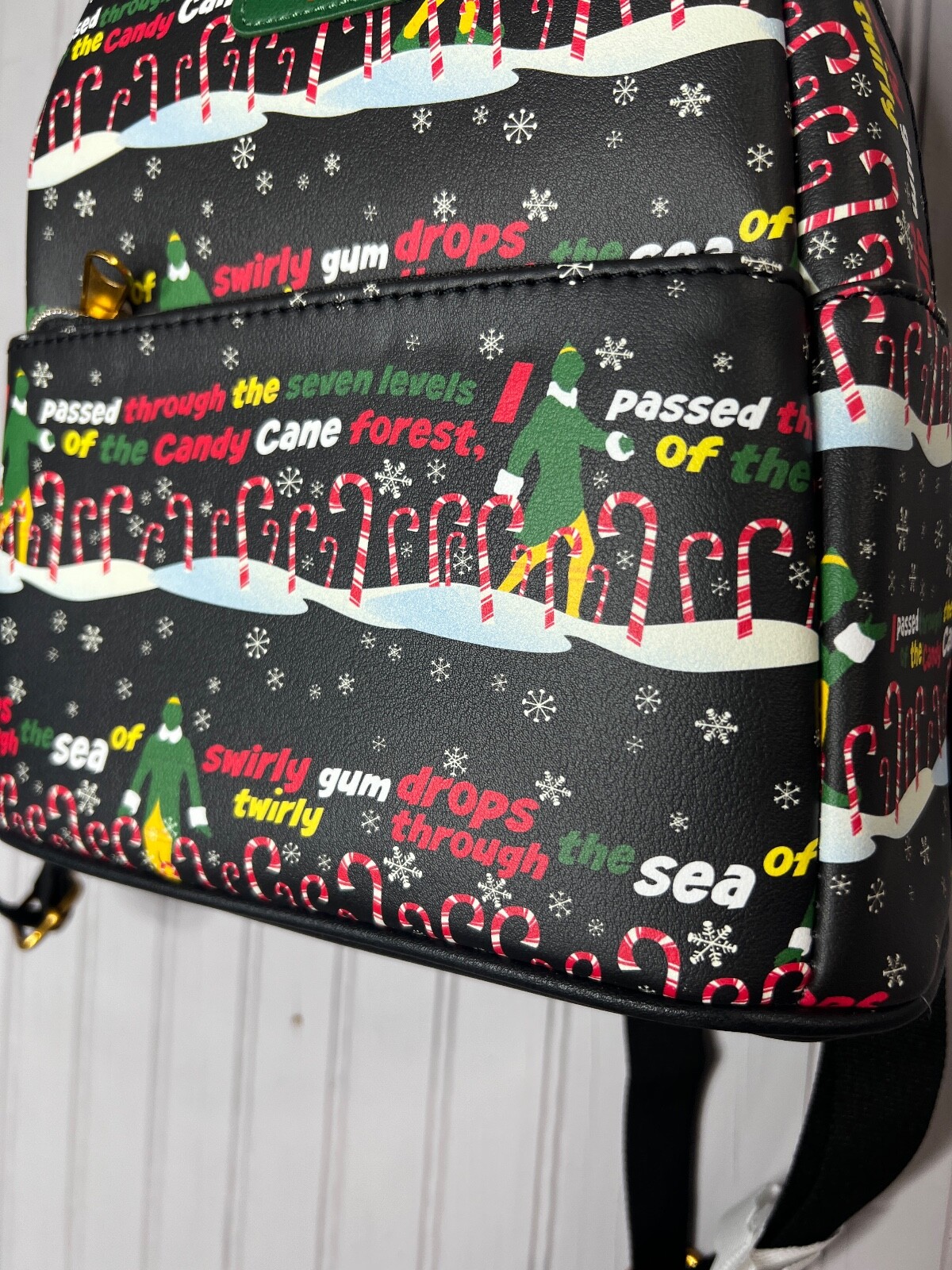 Funko Pop Buddy The Elf Womens BACKPACK Graphic Mini Buddy the Elf Movie NEW