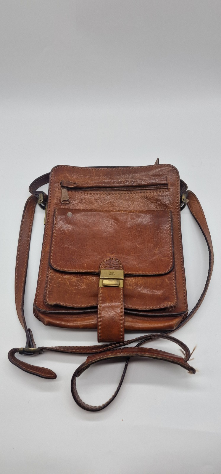 THE BRIDGE * Leather Business * Brown * Made Italy