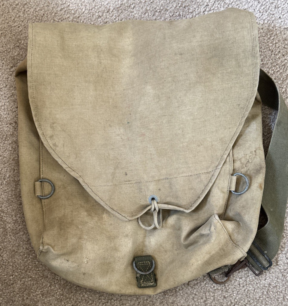 Vintage Kumfort Boy Pack Canvas Bag Byer Mfg Orono Maine