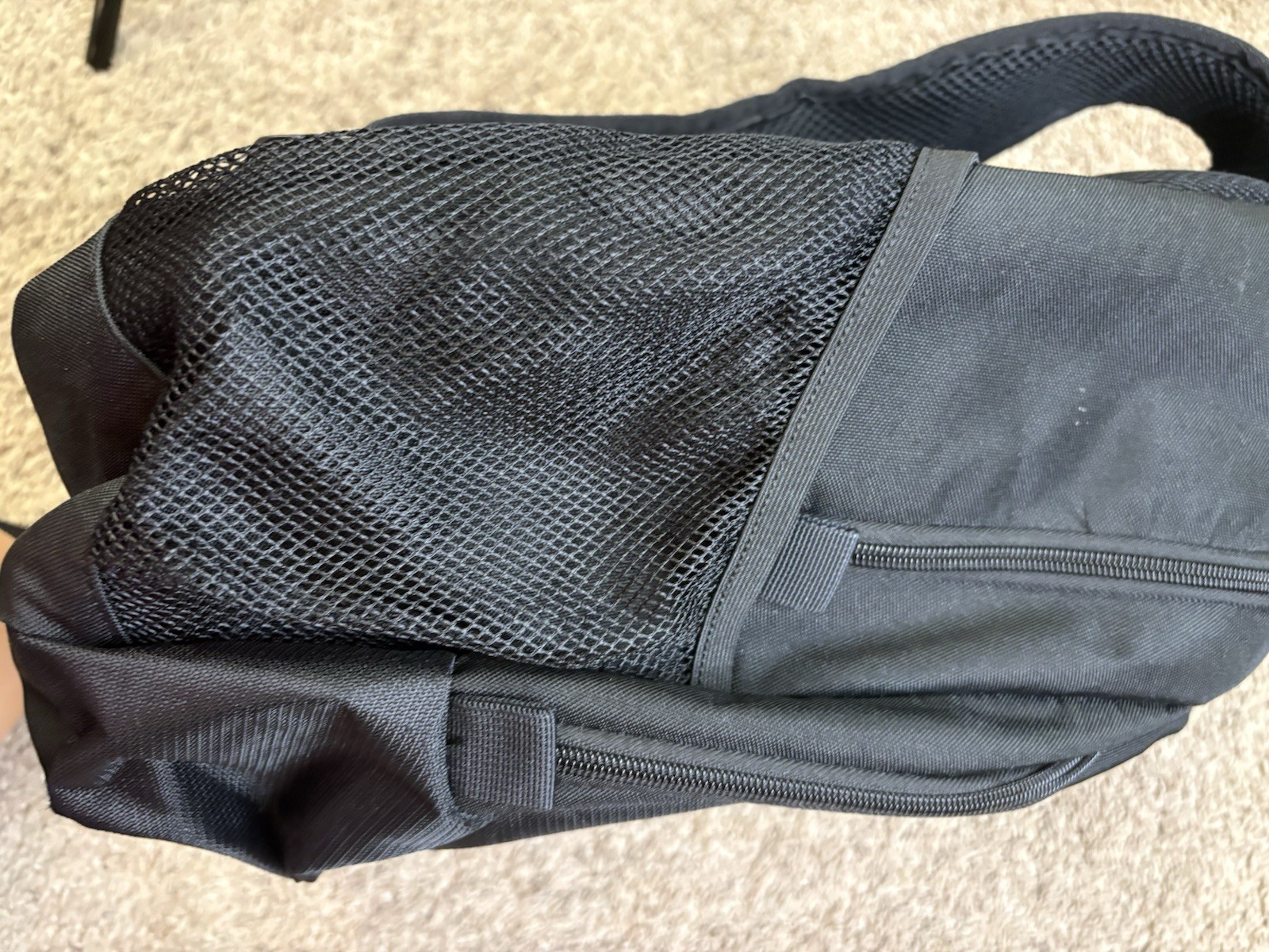 OGIO S2 Black Backpack Zip Adjustable Straps Outer Pockets Unisex Large