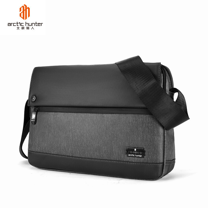 ARCTIC HUNTER Waterproof Crossbody Shoulder Messenger Men Travel Chest Bag Sport