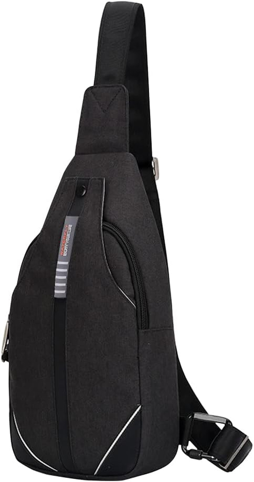 Waterfly Small Crossbody Sling Backpack Anti Theft Travel Chest Bag for Men