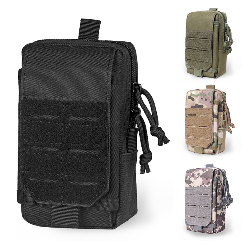 Tactical Molle EDC Pouch Waist Vest Compact Bag Pack Outdoor Mobile Phone Case