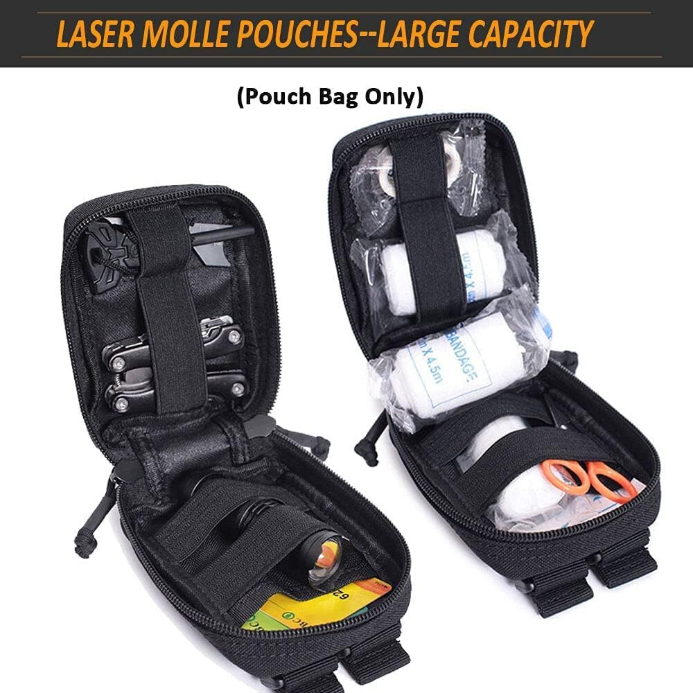 Tactical Multi-Purpose EDC Utility Duty Belt Pouch Waterproof Tool Organizer Bag