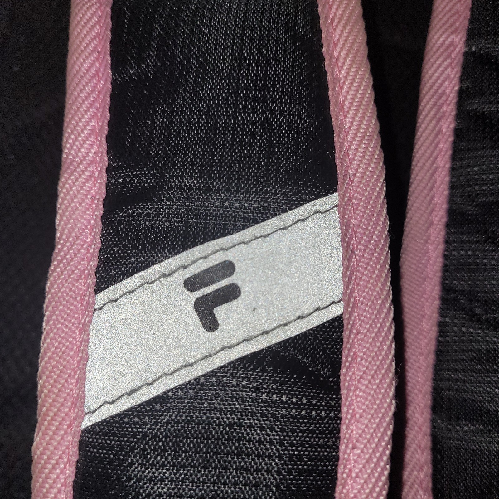 FILA Backpack~ Black/Grey/Pink & White Accents 15″ Multiuse Laptop/Tablet Sleeve