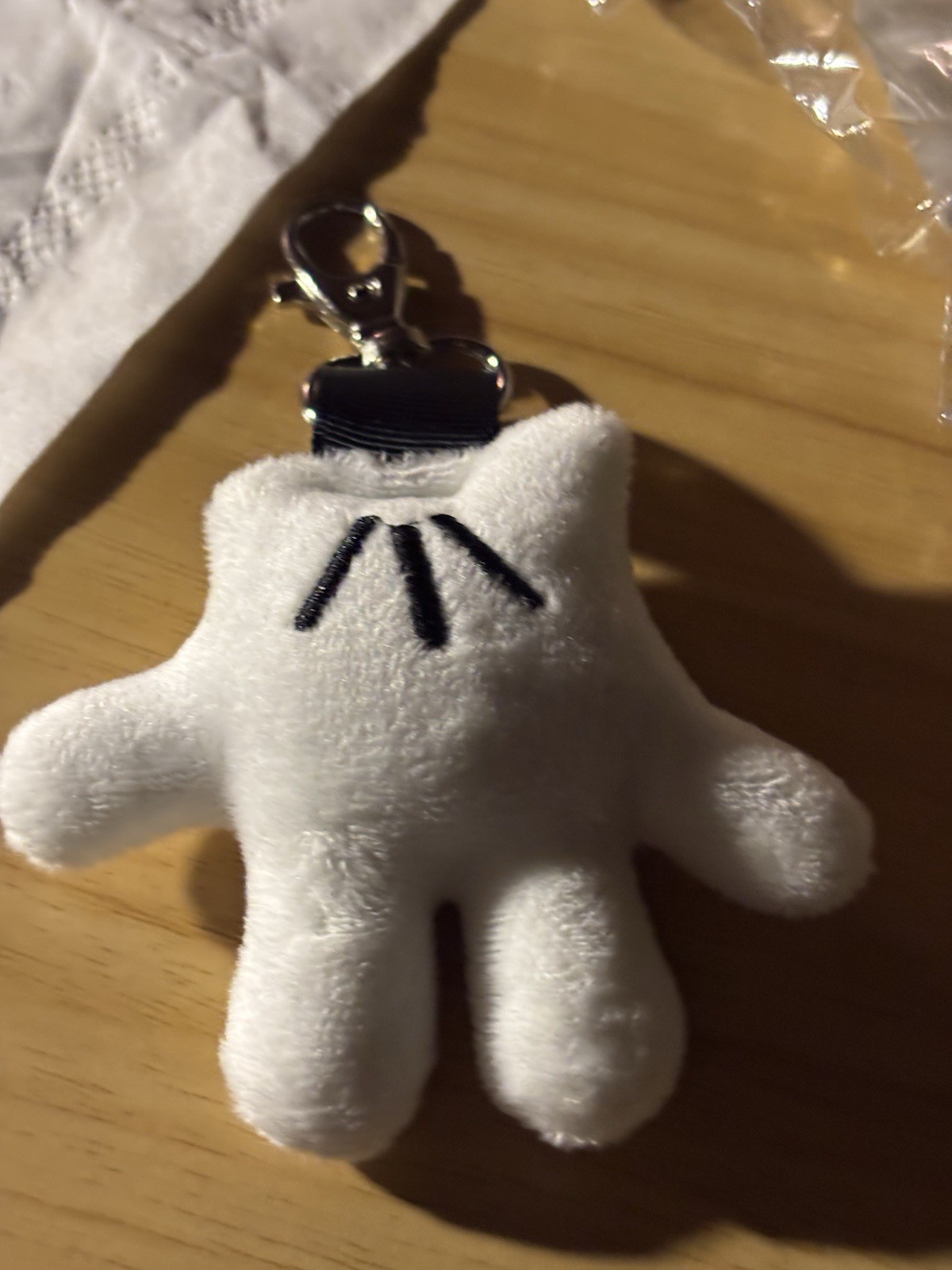 Bag Tags Or Charm Mickey Mouse Hands Adorable One Or Two On A Bag Will Ship Now