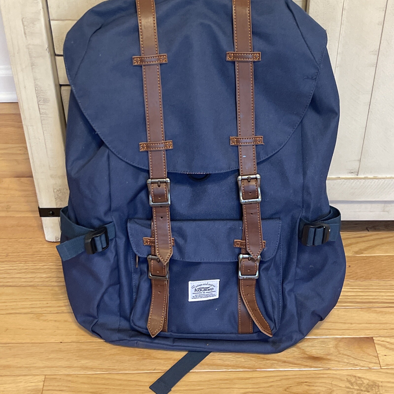 Kaukko Travel Laptop Rucksack Blue Red White Backpack
