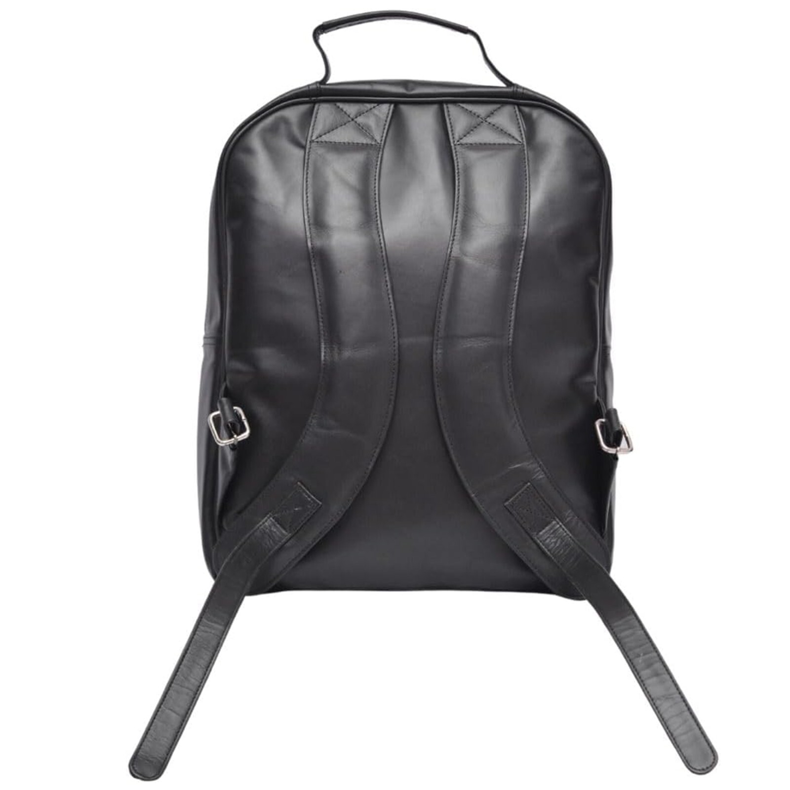 Leather Laptop Waterproof Backpack, Daypack, Travel Rucksack, School Bag Male