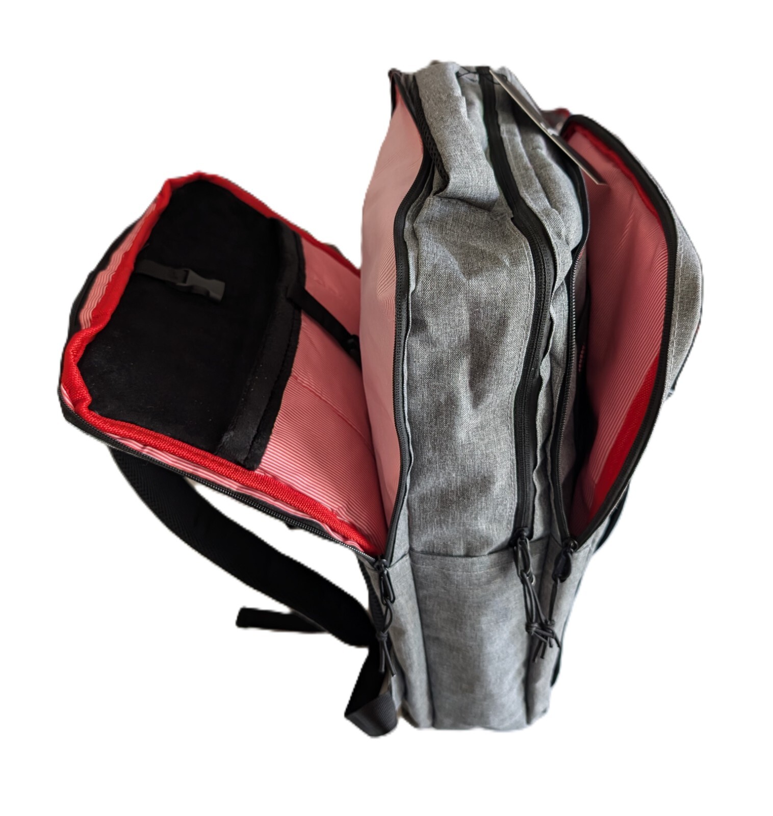 Journeyman Canvas Backpack Laptop Pouch Bottle holder
