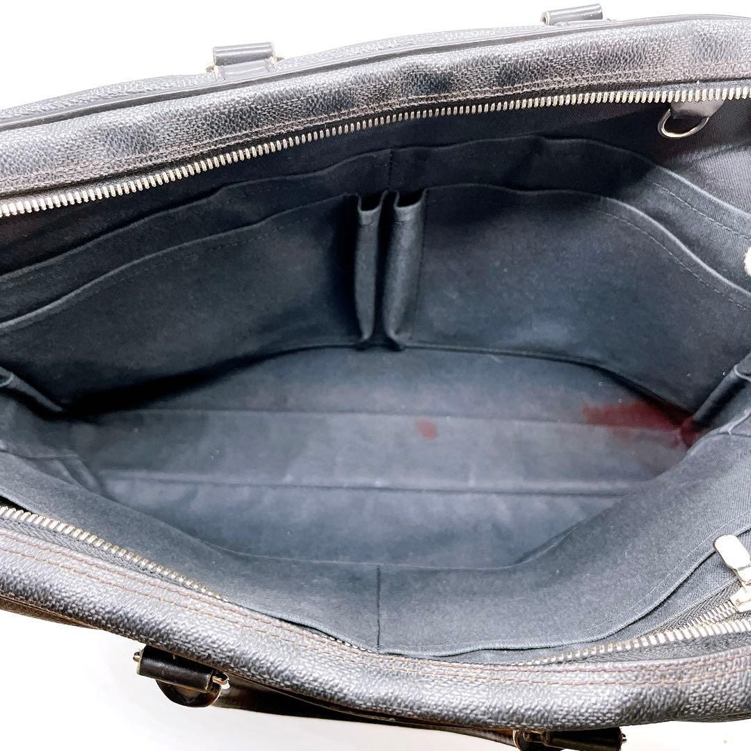 Louis Vuitton Damier Graphite Port Document Voyage N41125 Briefcase Business Bag