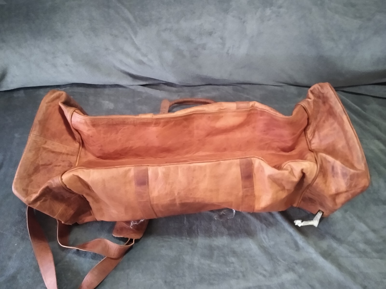 Komal’s Passion Leather Brown Weekender Sports Duffle Bag 32 inch Size Large
