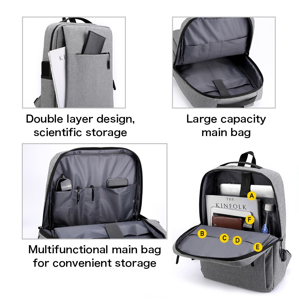 Laptop Backpack Business Backpack 14L Leisure Light-Weight High-capaci CX4