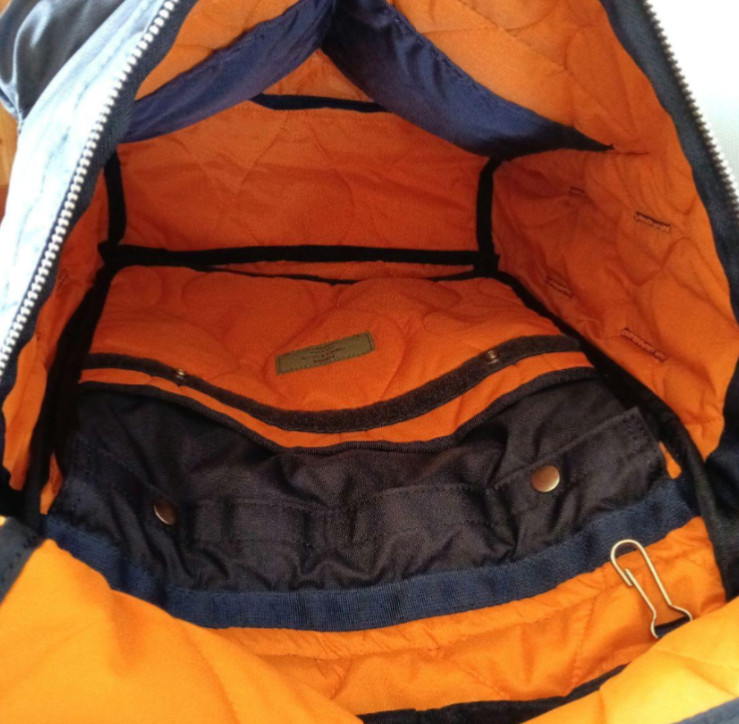 Porter yoshida Force Backpack Navy Made in Japan