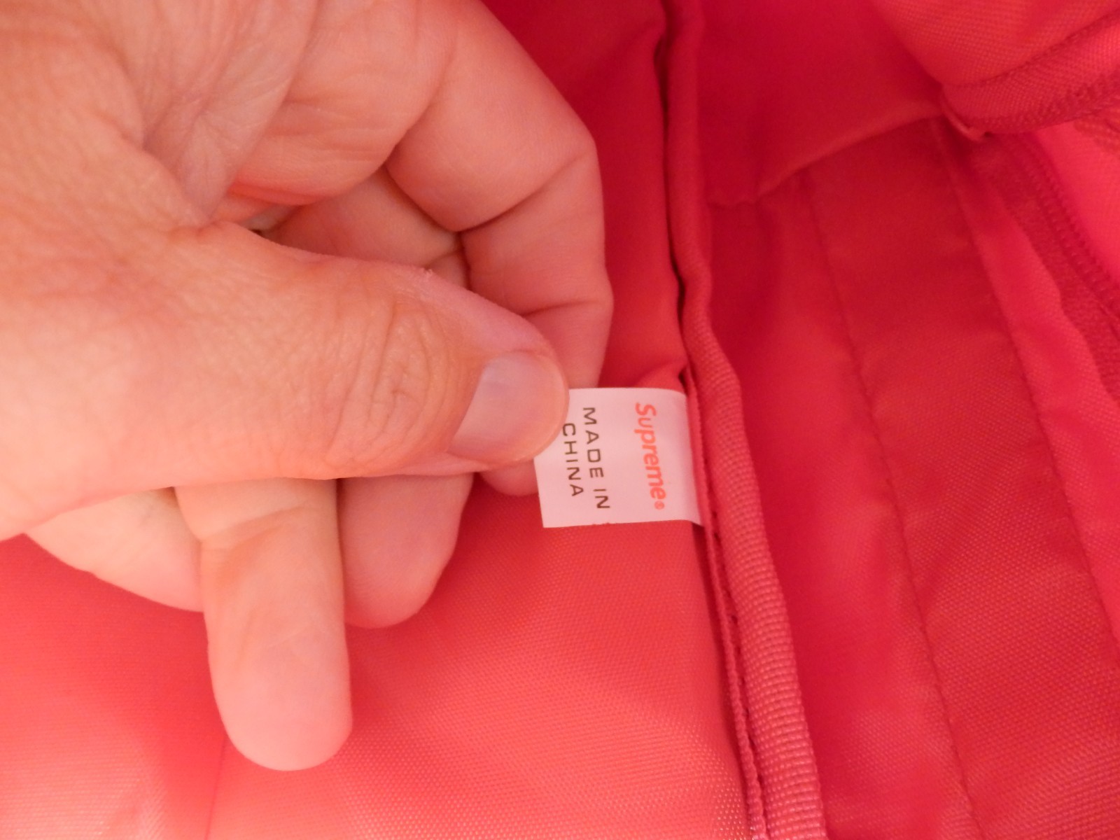Supreme SS18 Red 100% AUTHENTIC Backpack Bookbag