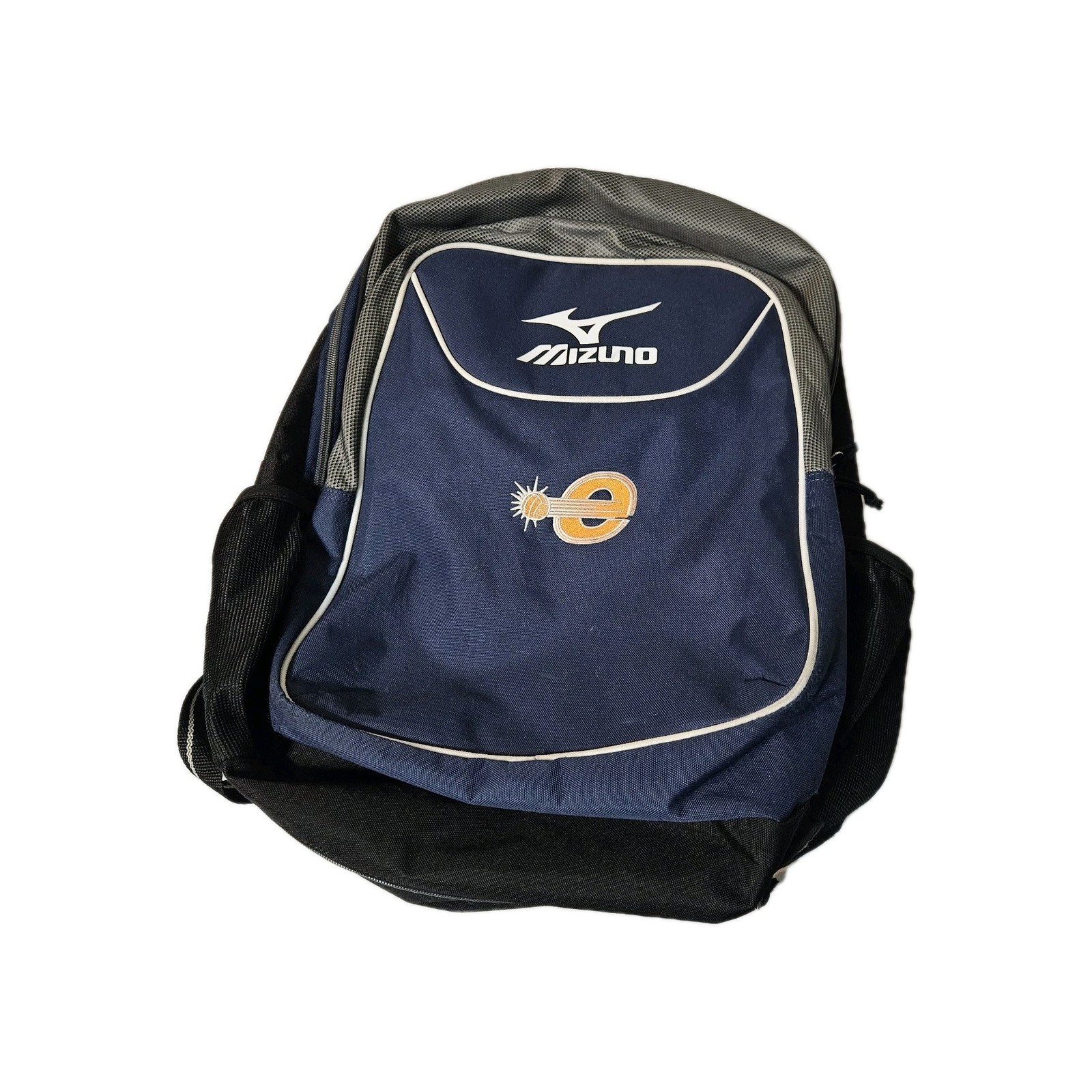 Mizuno Backpack AeroStrap Black Blue Durable Comfortable Laptop