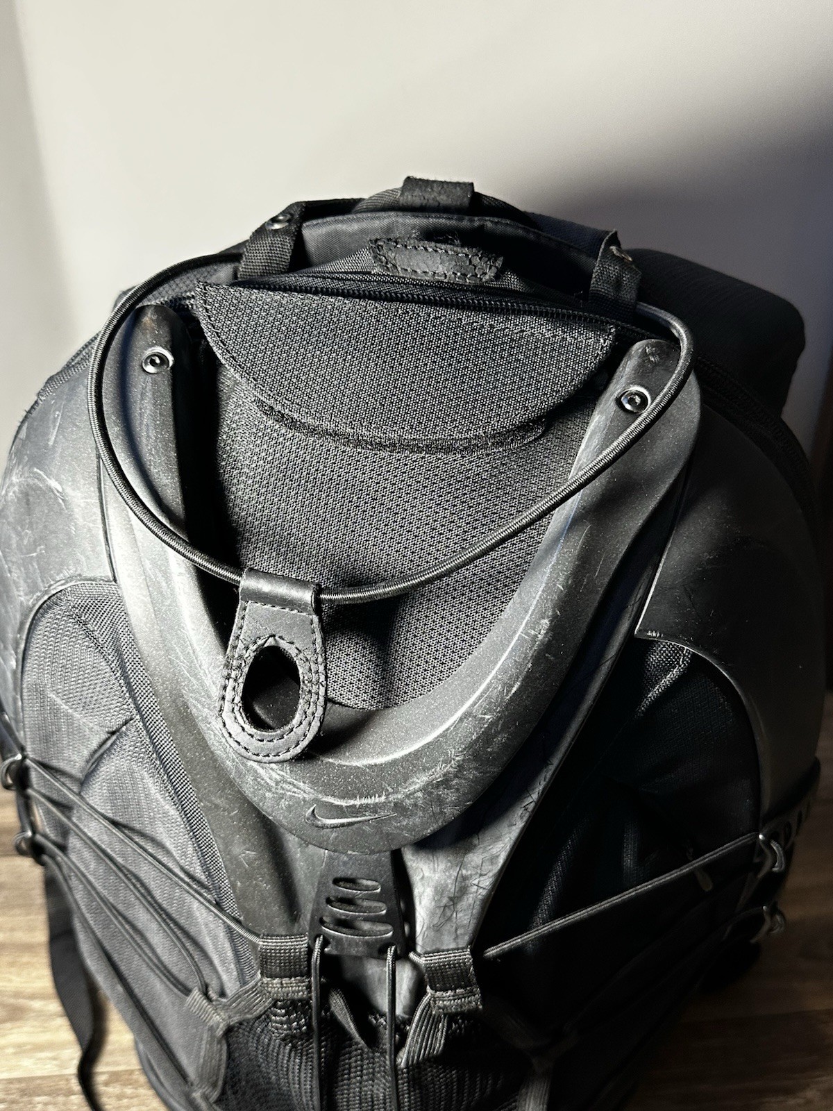 Nike Epic Hardshell Black Backpack y2k Tech Gorpcore Skate 2000s Vintage