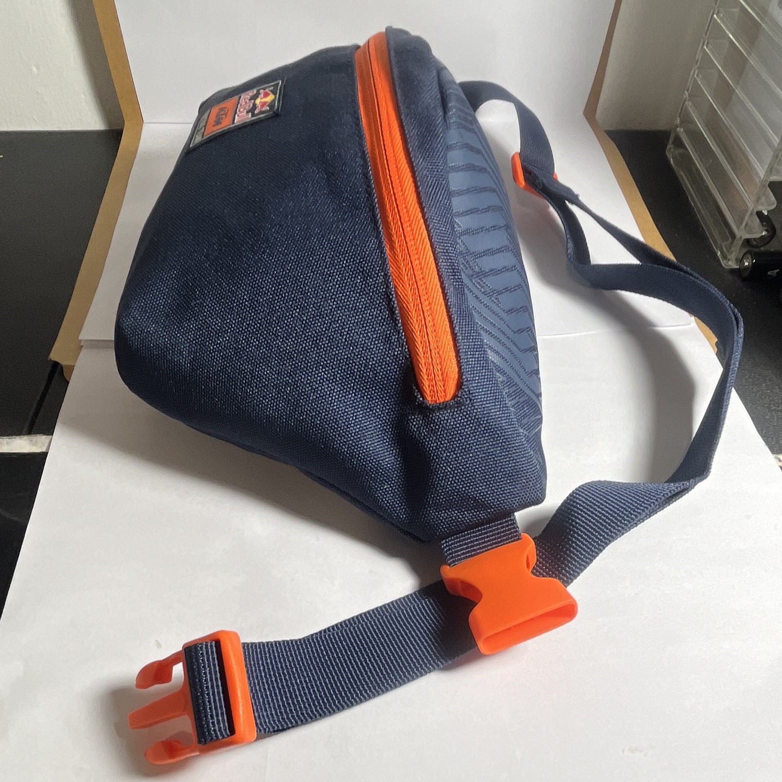 Red Bull KTM Racing Team Carve Bum Bag Fanny Pack Waist Sling Blue Orange Moto