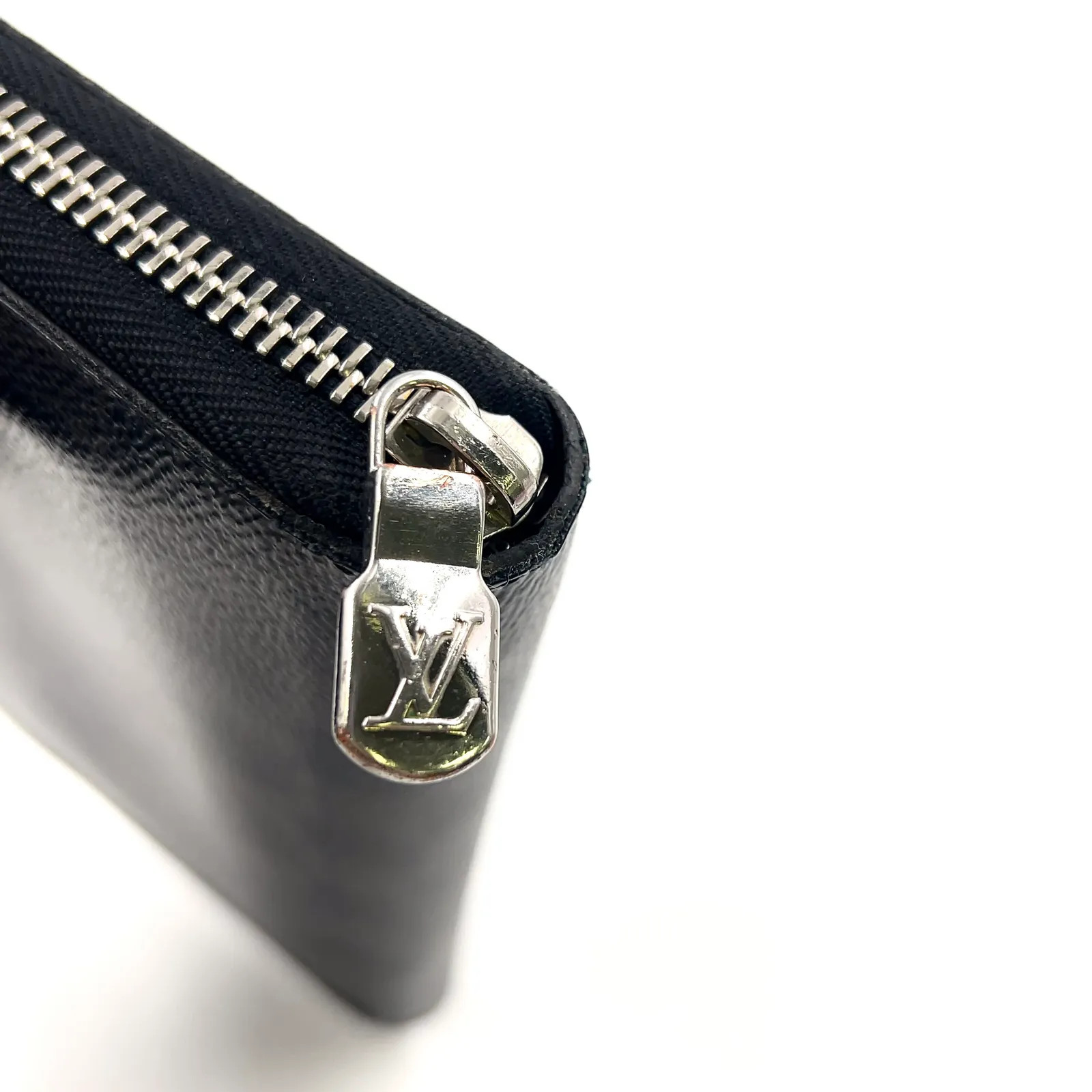 Louis Vuitton N60111 Damier Graphite Zippy Organizer NM Long Wallet Hot Stamped