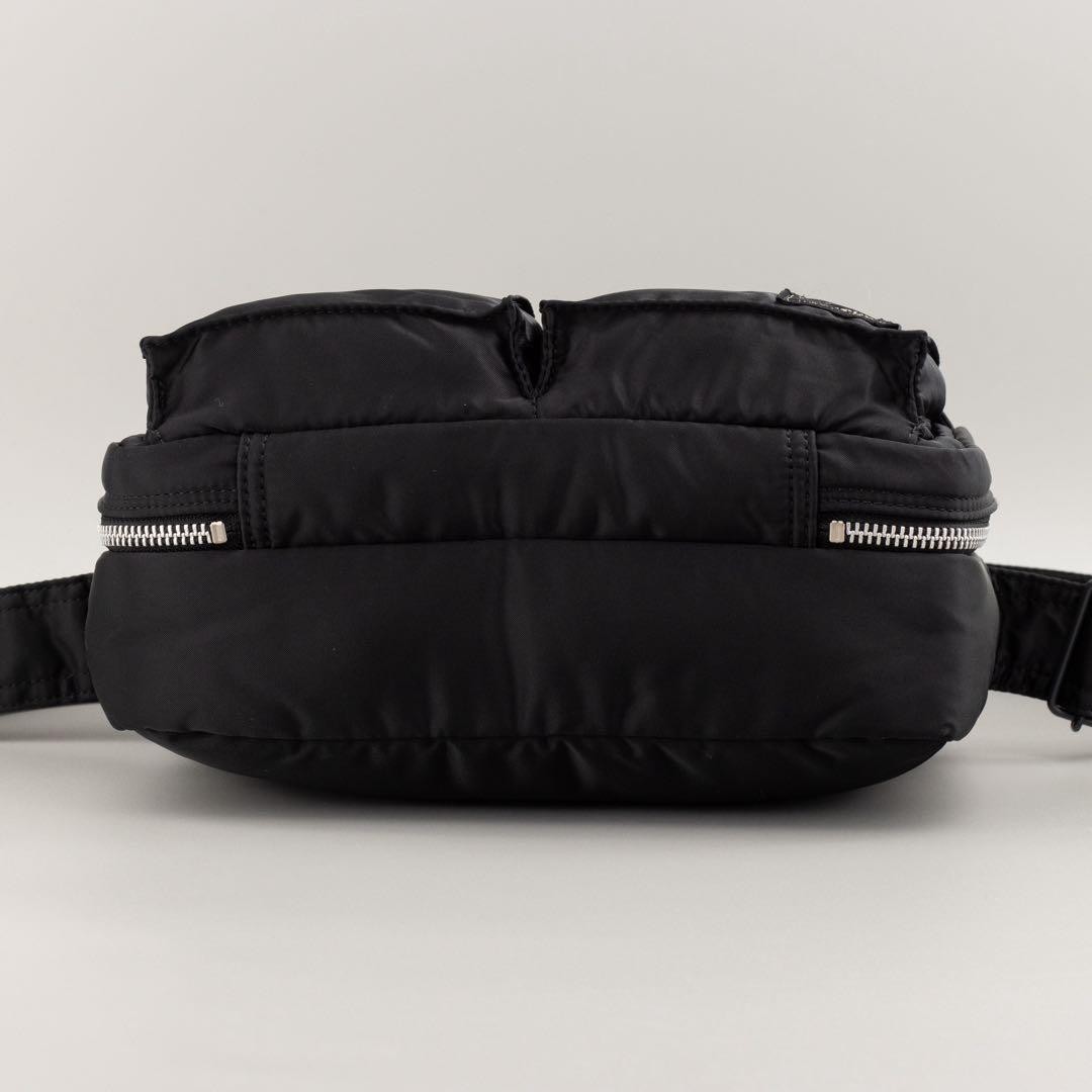Authentic Porter/Tanker Nylon Shoulder Bag 8.75 in Black Authentic Japanese Bran