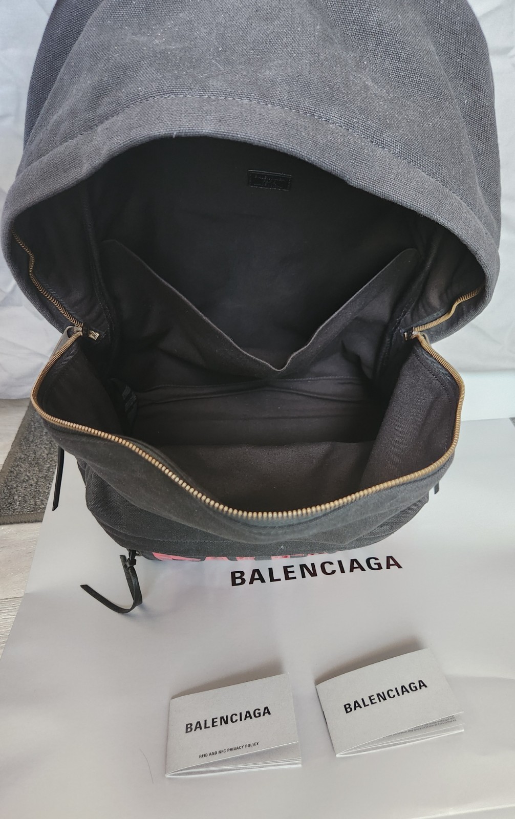 Balenciaga Security Tape Backpack ( Brand new, never used with original tag)