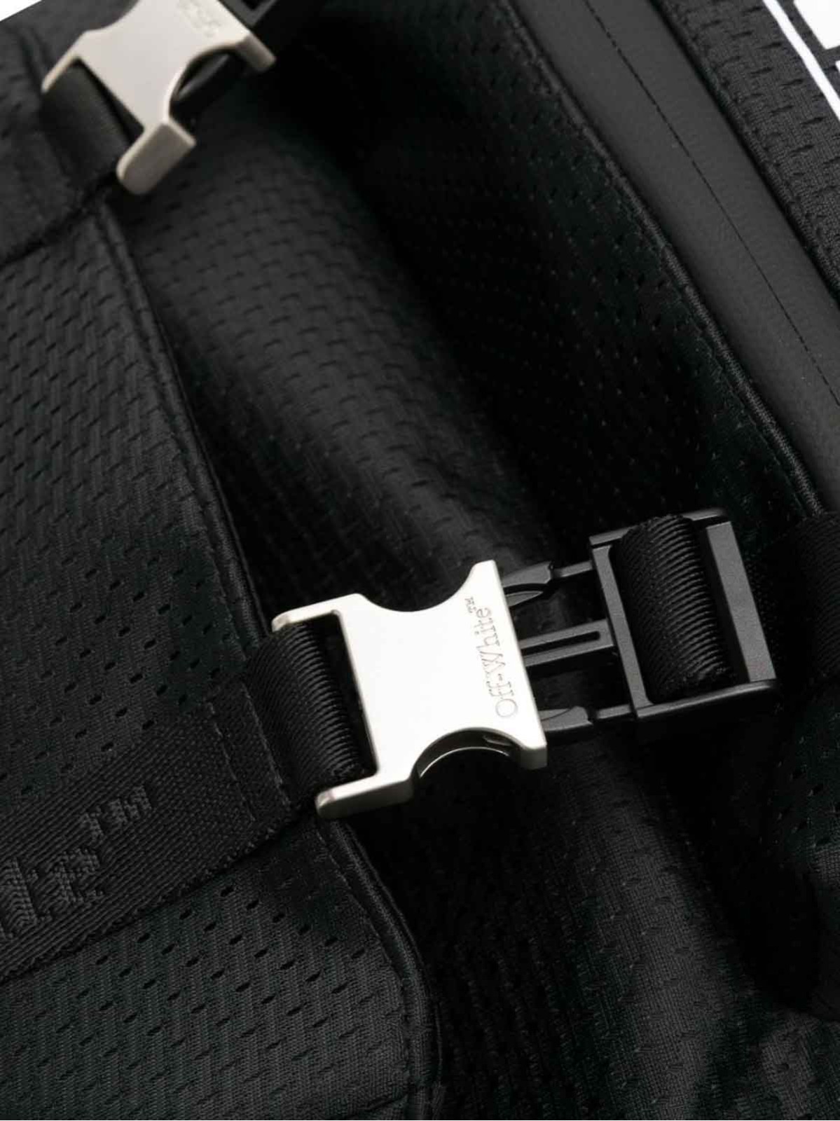 OFF-WHITE OUTDOOR HIKE LOGO BACKPACK BAG MADE IN ITALY OMNB115S24FAB0011001