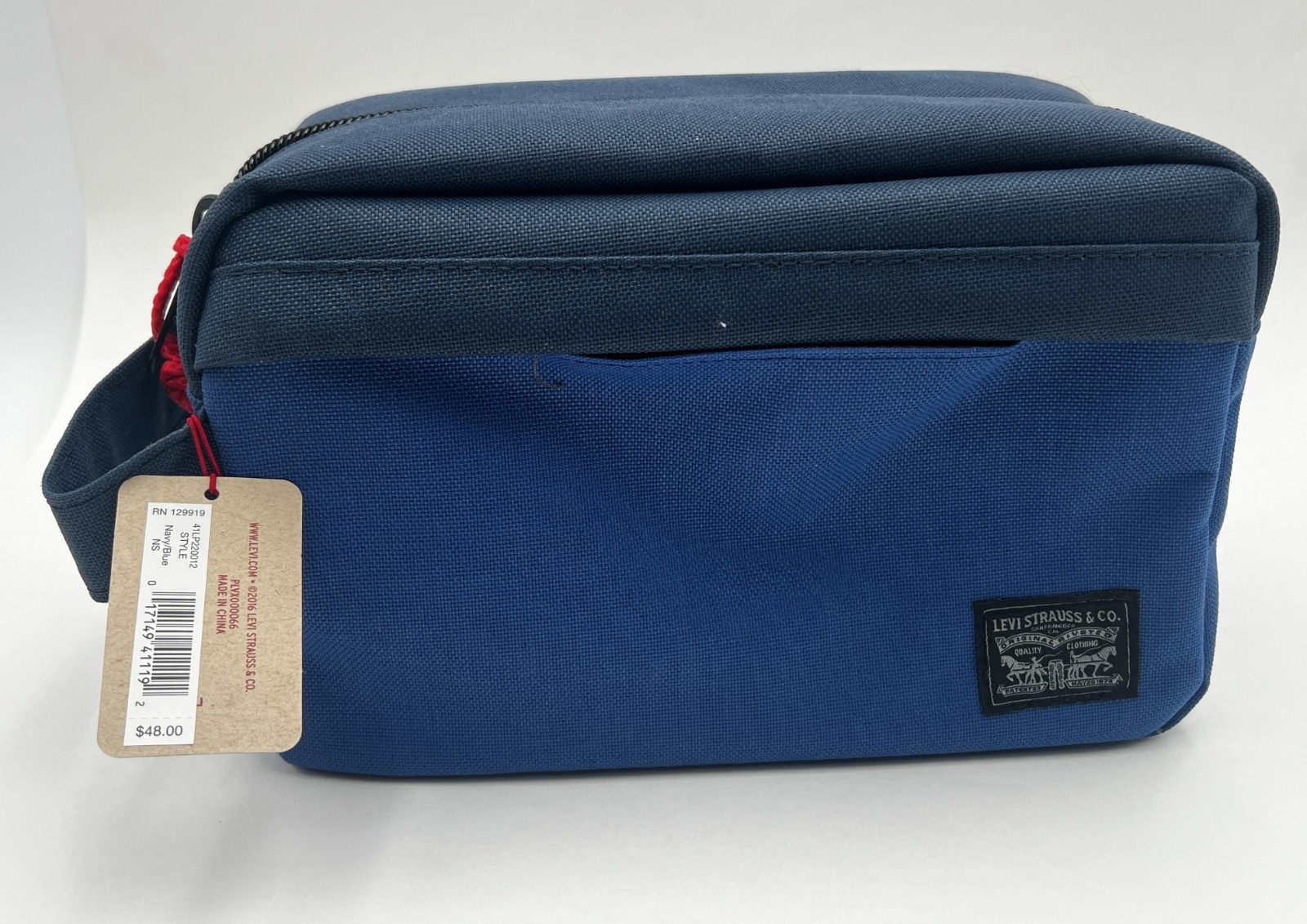 Levi’s Men’s Toiletry Travel Carry Kit Organizer with Zipper
