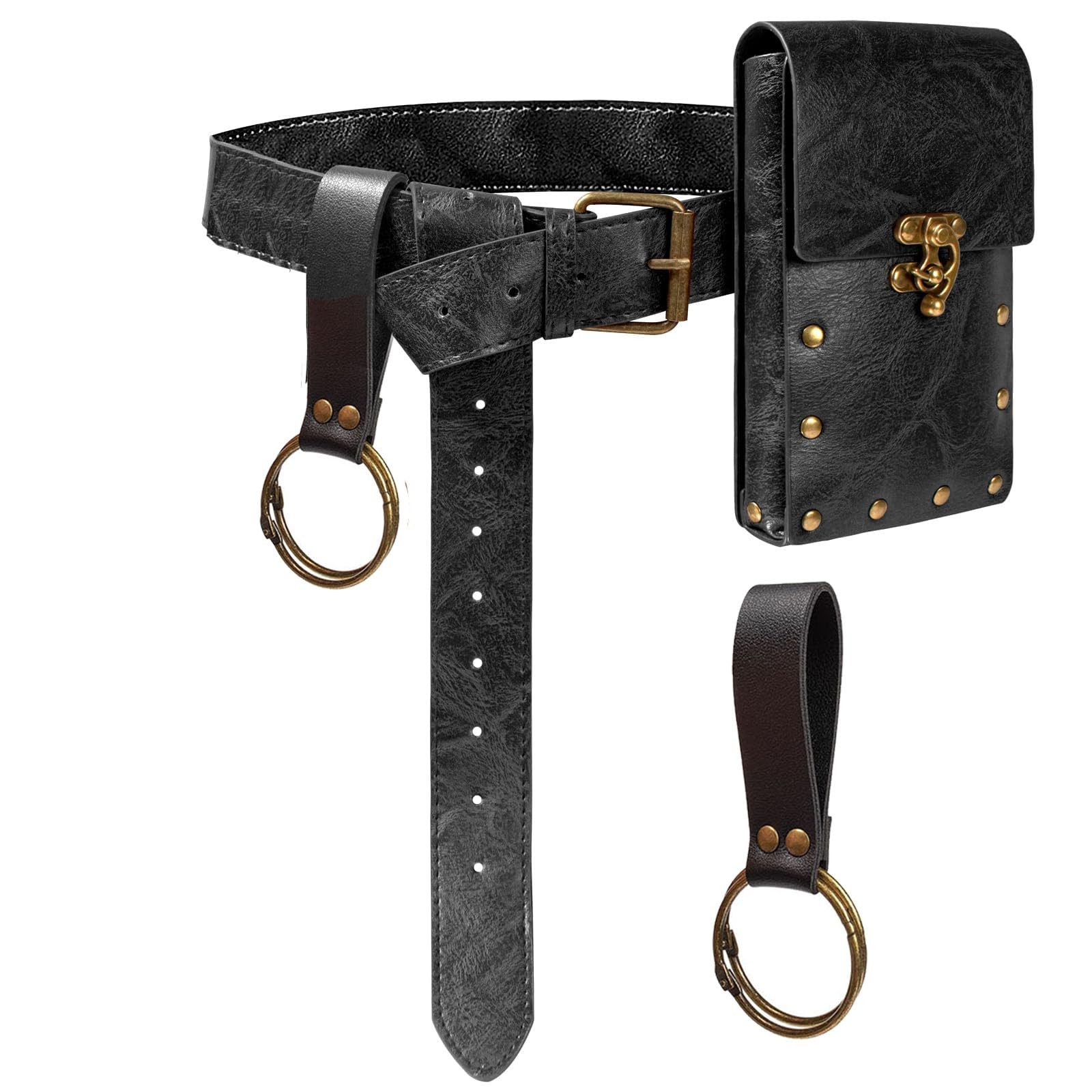Belt Pouch Waist Bag Fanny Pack Steampunk Holder Casual Medieval Renaissance …