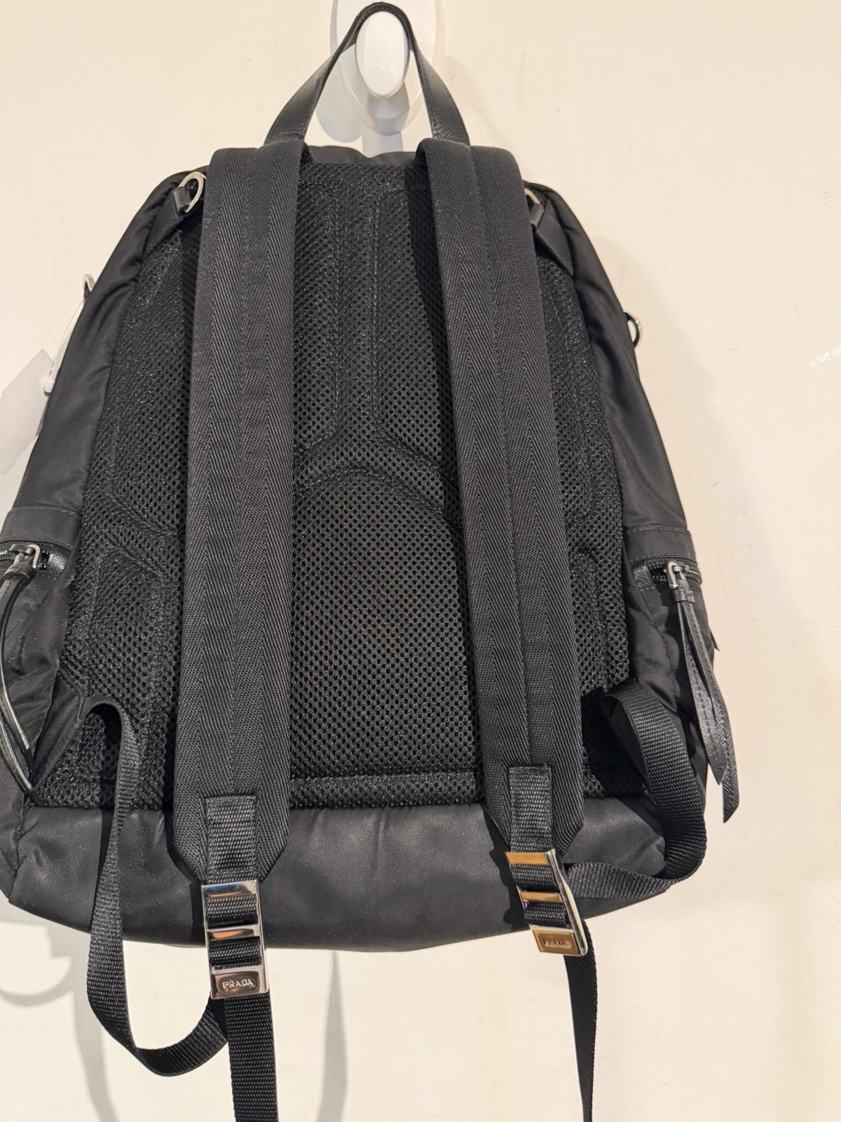 Prada Multi Color Nylon Backpack