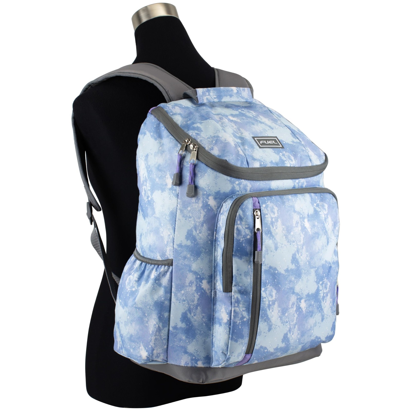 Durable Top Loader Outdoor Backpack w/Adjustable Straps, Multiple Compartment…