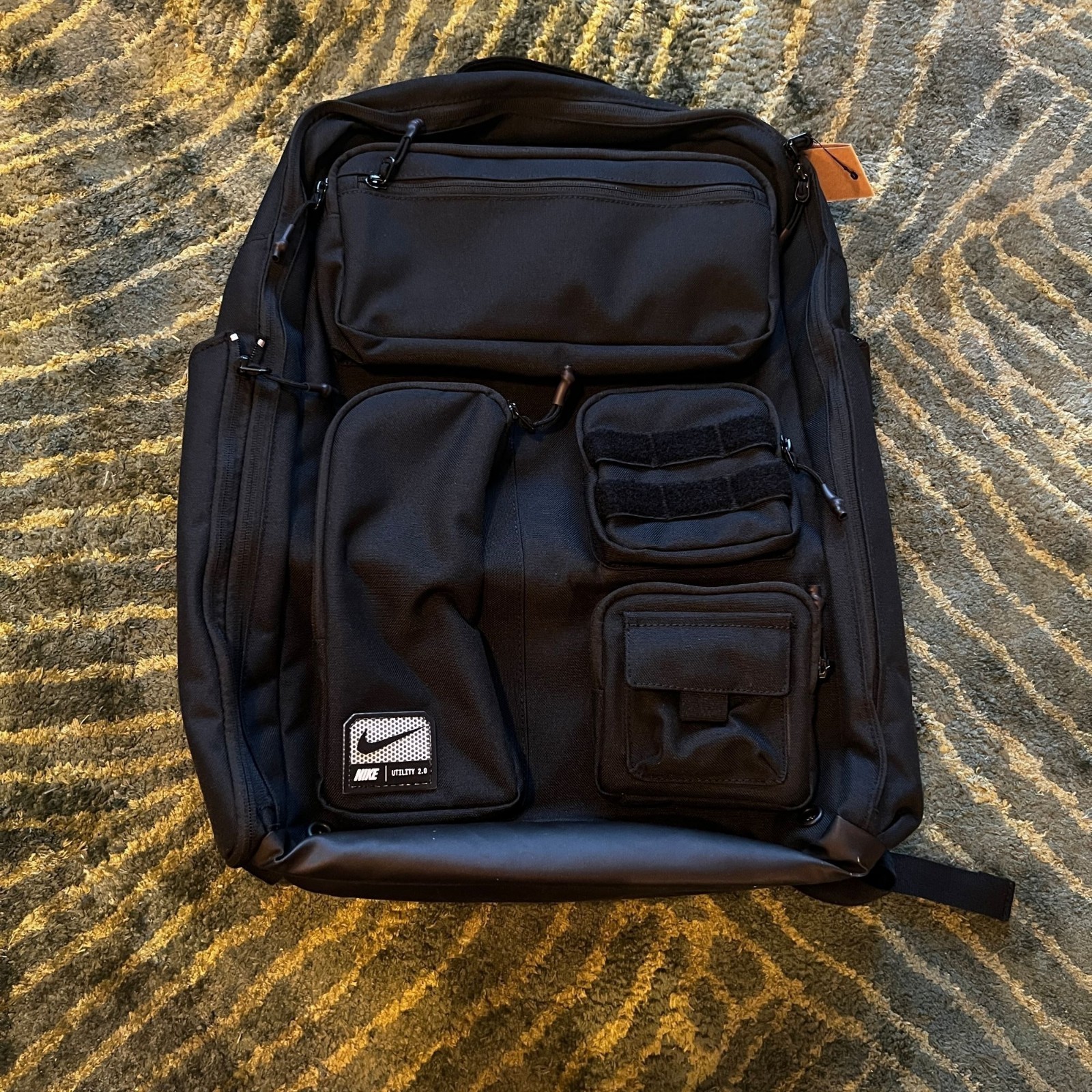 Authentic New Nike Utility Elite 2.0 Backpack Large 37L Black White FN4173-010