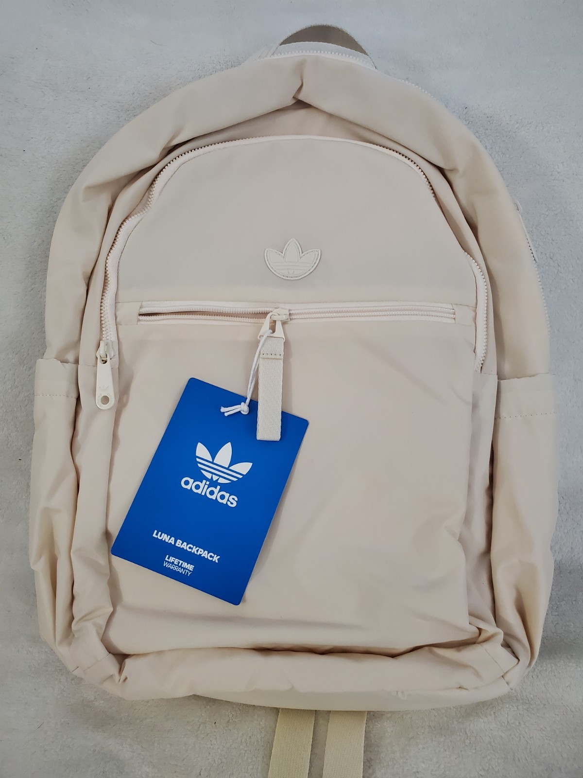 ADIDAS ORIGINALS LUNA BACKPACK IVORY WONDER WHITE AUTHENTIC NEW