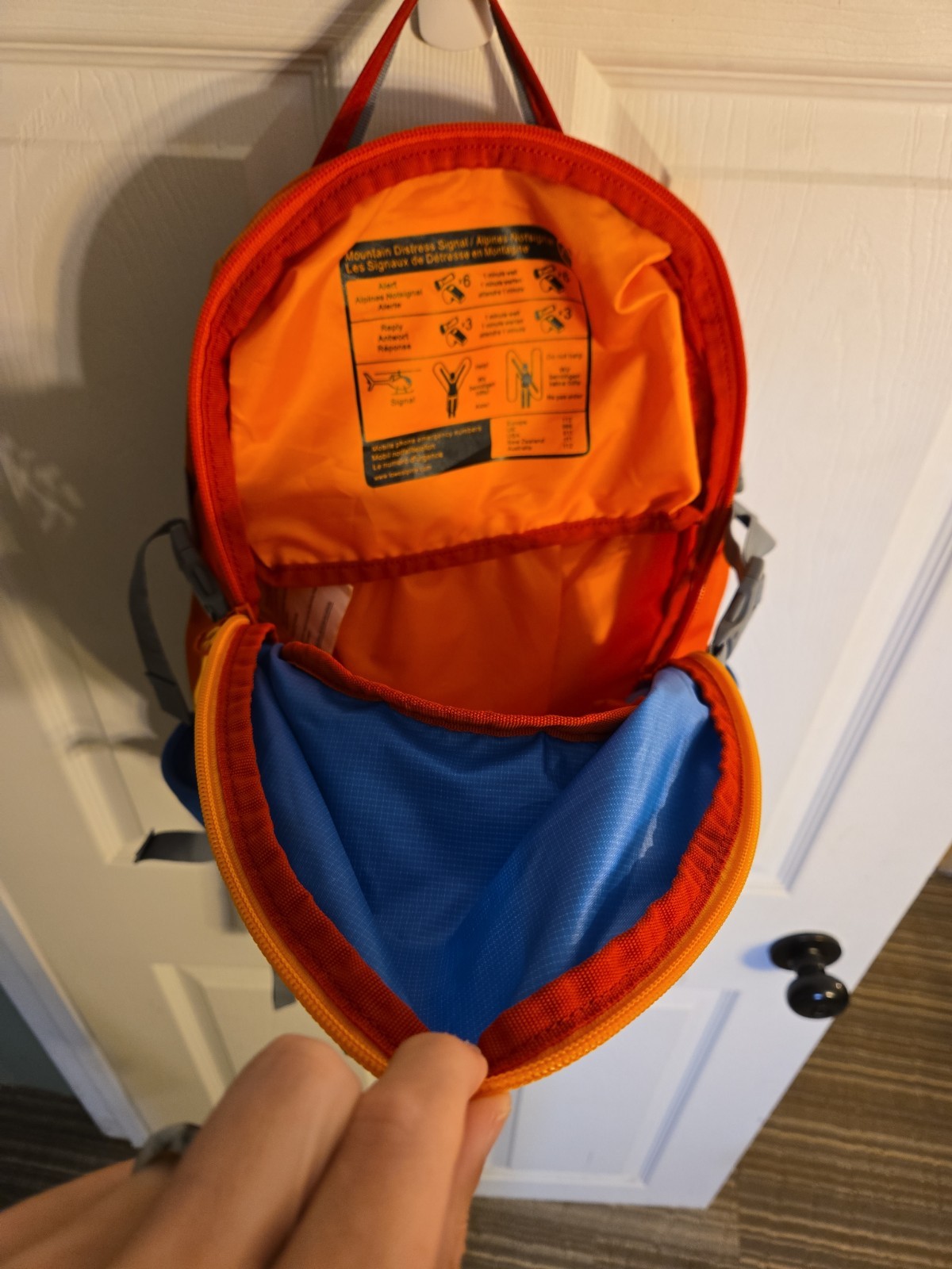 Lowe Alpine Lightweight Hiking Backpack Vibrant Multi Color Strike18 Daypack