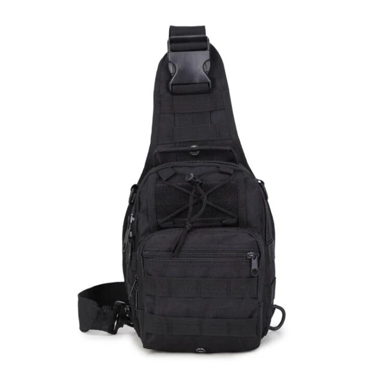 Men Backpack Tactical Sling Bag Chest Shoulder Fanny Pack Cross Body Molle Pouch